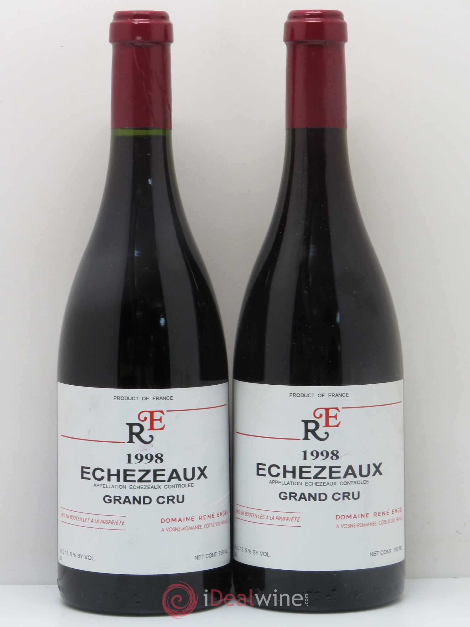 Echezeaux Grand Cru René Engel - Eugénie (Domaine) 1998 - Lot de 2 bouteilles - 0