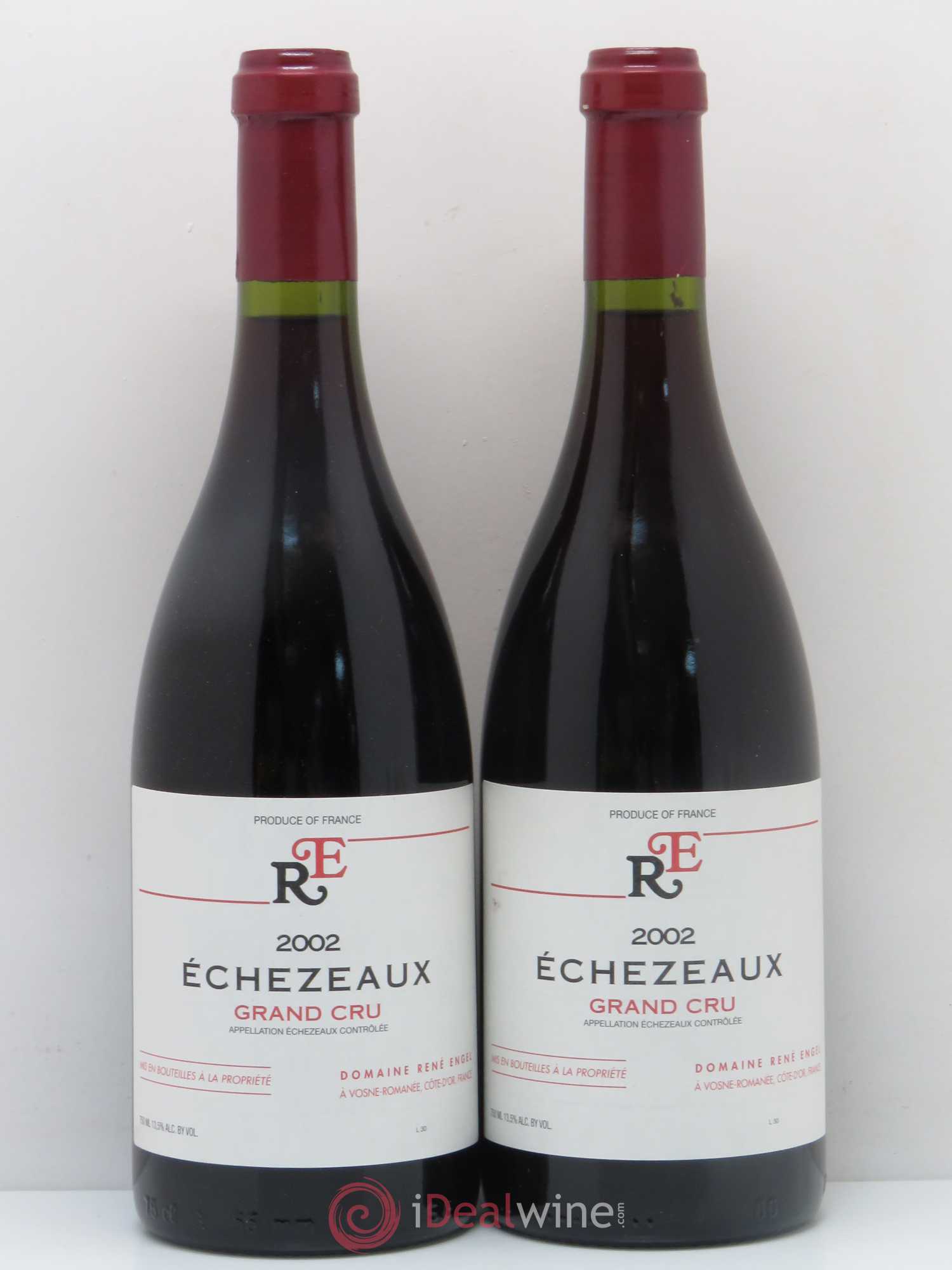 Echezeaux Grand Cru René Engel - Eugénie (Domaine) 2002 - Lot de 2 bouteilles - 0