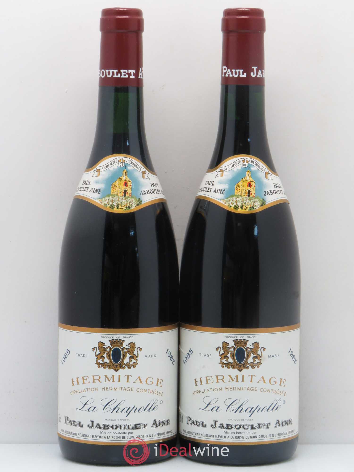 Hermitage La Chapelle Paul Jaboulet Ainé 1985 - Lot de 2 bouteilles - 0