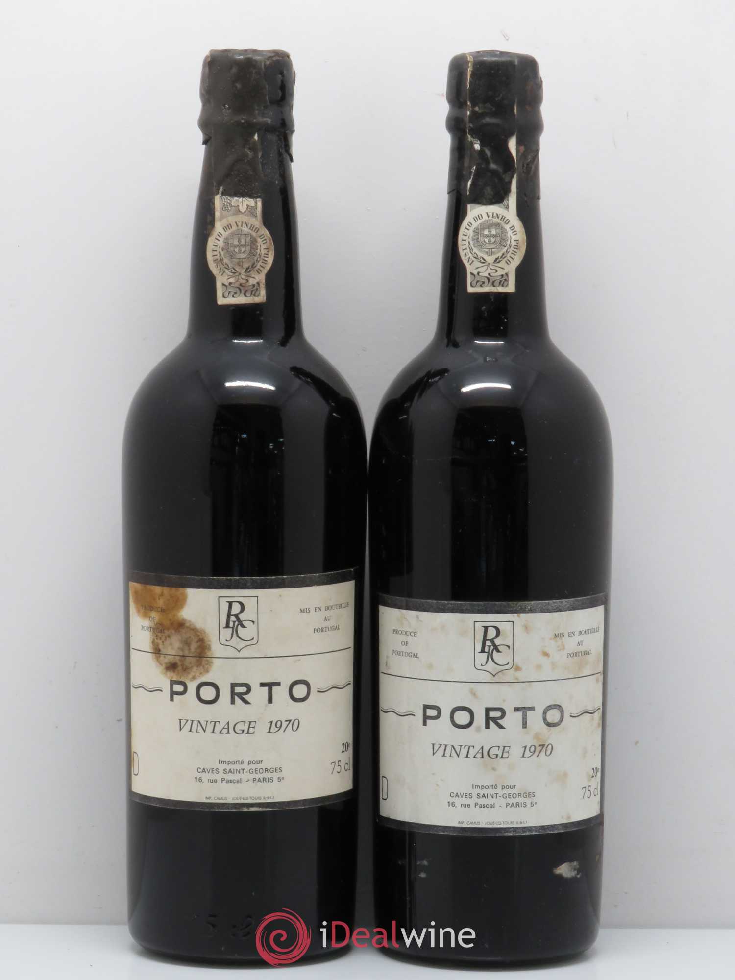Porto JCR 1970 - Lot de 2 bouteilles - 0