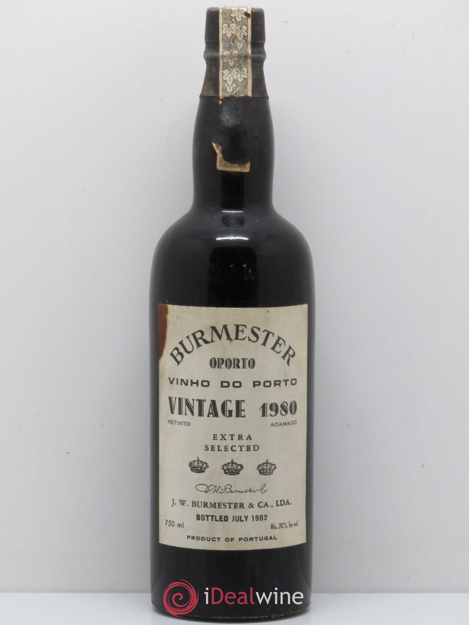 Porto Burmester Vintage 1980 - Posten von 1 Flasche - 0