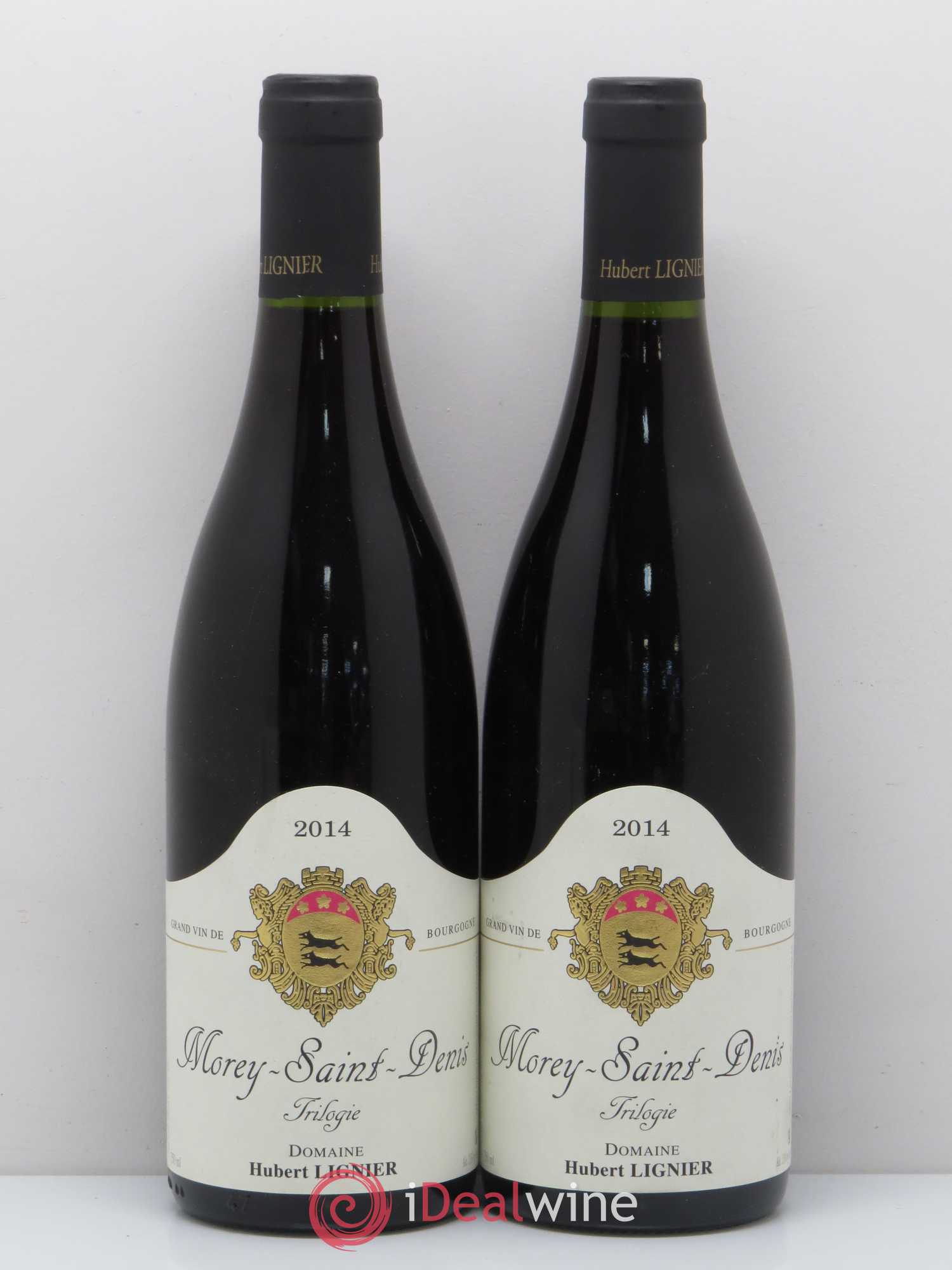 Morey-Saint-Denis Trilogie Domaine Hubert Lignier (sans prix de réserve) 2014 - Posten von 2 Flaschen - 0