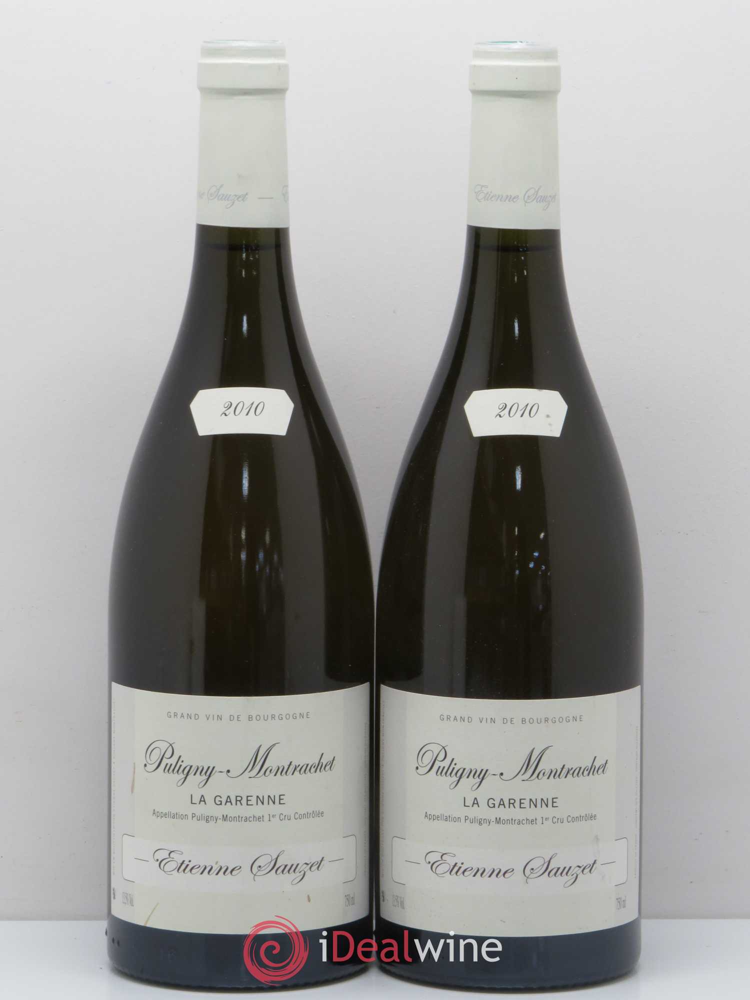 Puligny-Montrachet 1er Cru La Garenne Etienne Sauzet (sans prix de réserve) 2010 - Lot de 2 bouteilles - 0