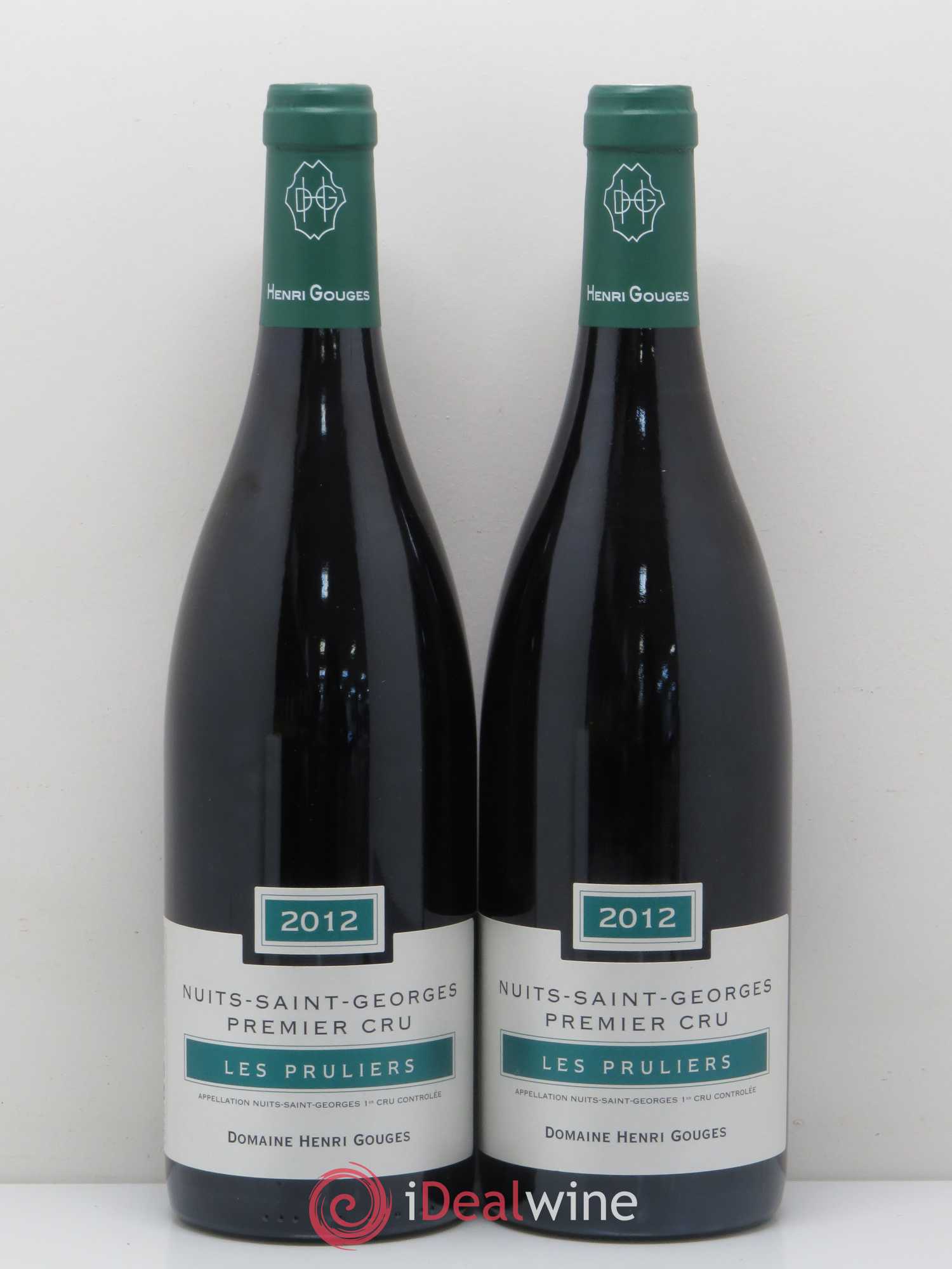 Nuits-Saint-Georges 1er Cru Les Pruliers Henri Gouges 2012 - Lotto di 2 bottiglie - 0
