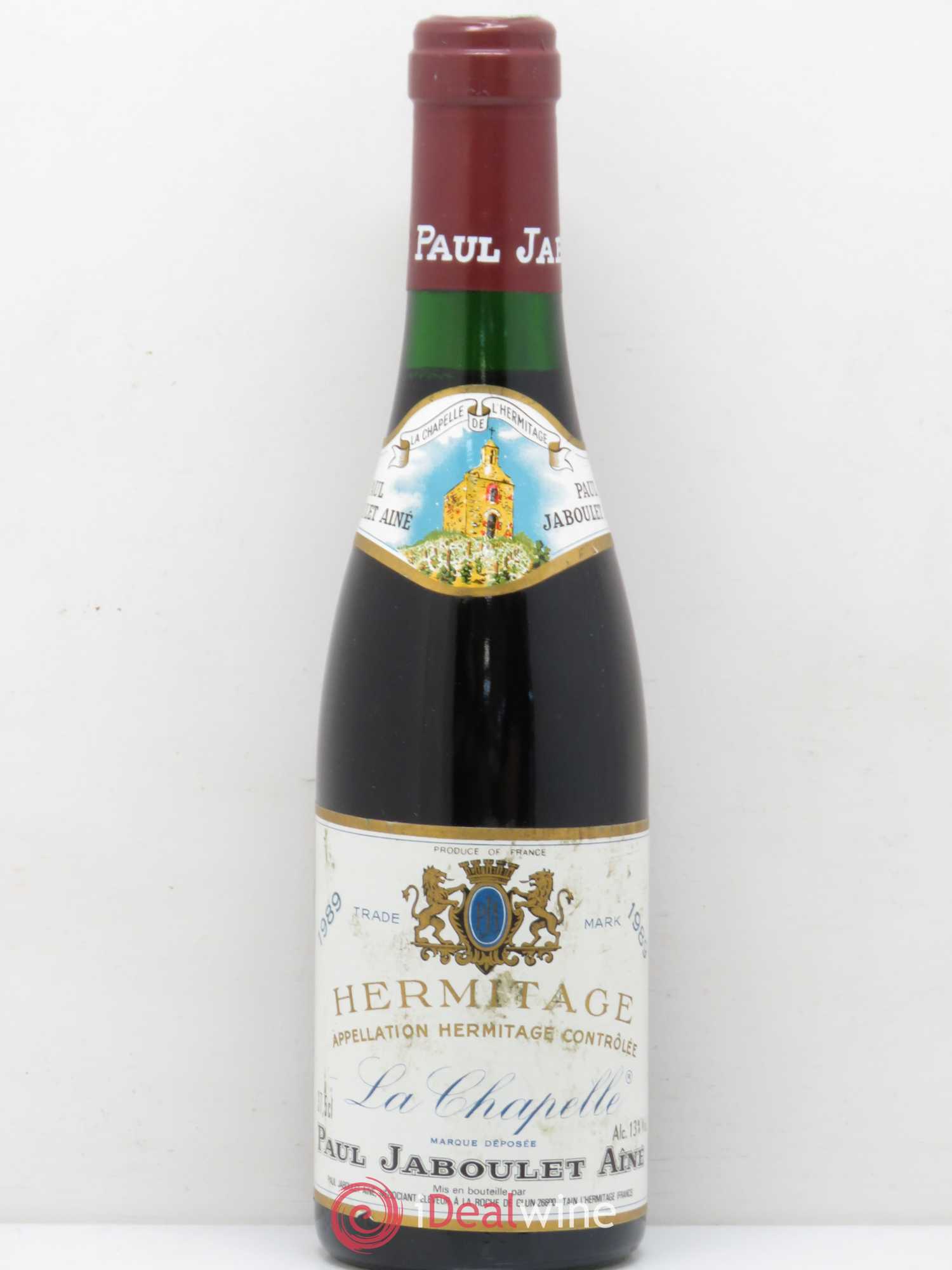Hermitage La Chapelle Paul Jaboulet Ainé 1989 - Lot de 1 demi bouteille - 0