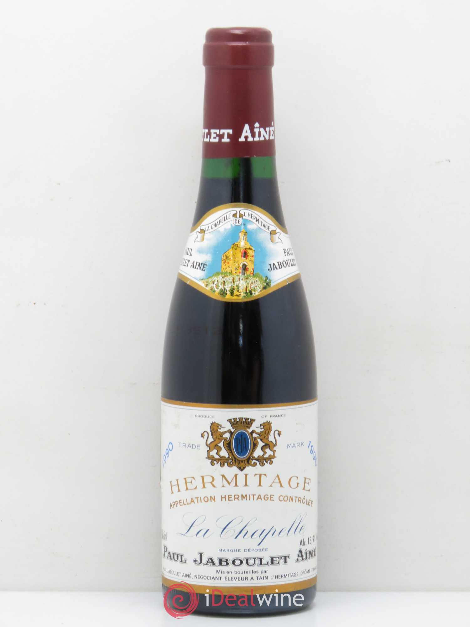 Hermitage La Chapelle Paul Jaboulet Ainé 1990 - Lot de 1 demi bouteille - 0
