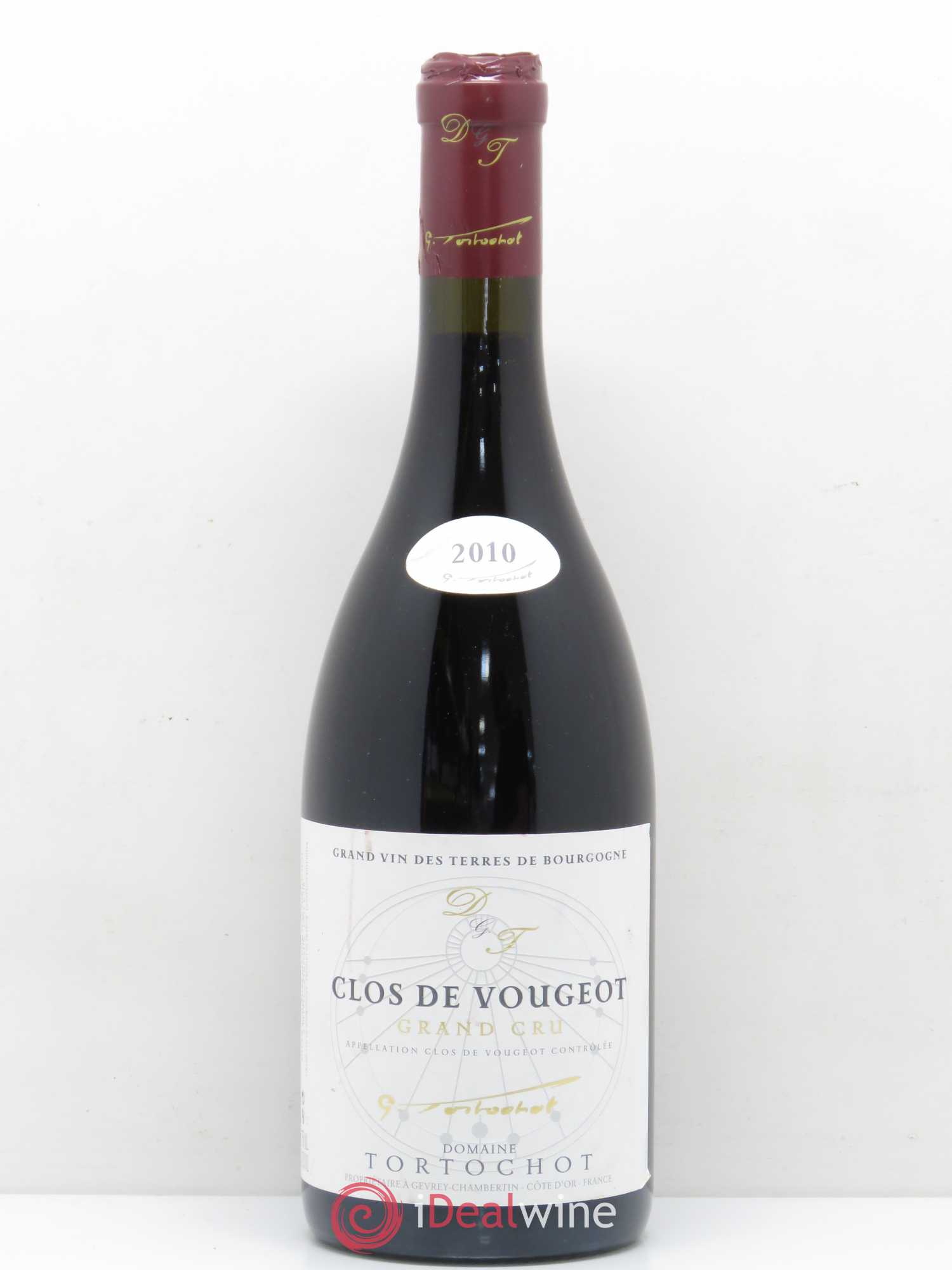 Clos de Vougeot Grand Cru Domaine Tortochot (sans prix de réserve) 2010 - Lot de 1 bouteille - 0