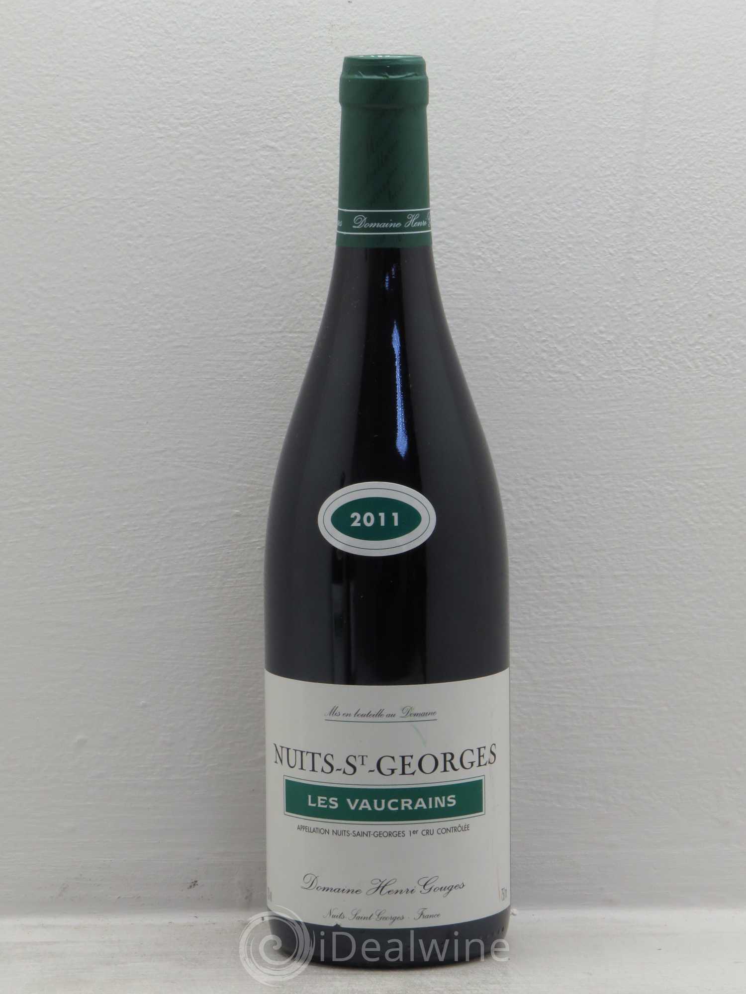 Nuits-Saint-Georges 1er Cru Les Vaucrains Henri Gouges 2011 - Posten von 6 Flaschen - 0
