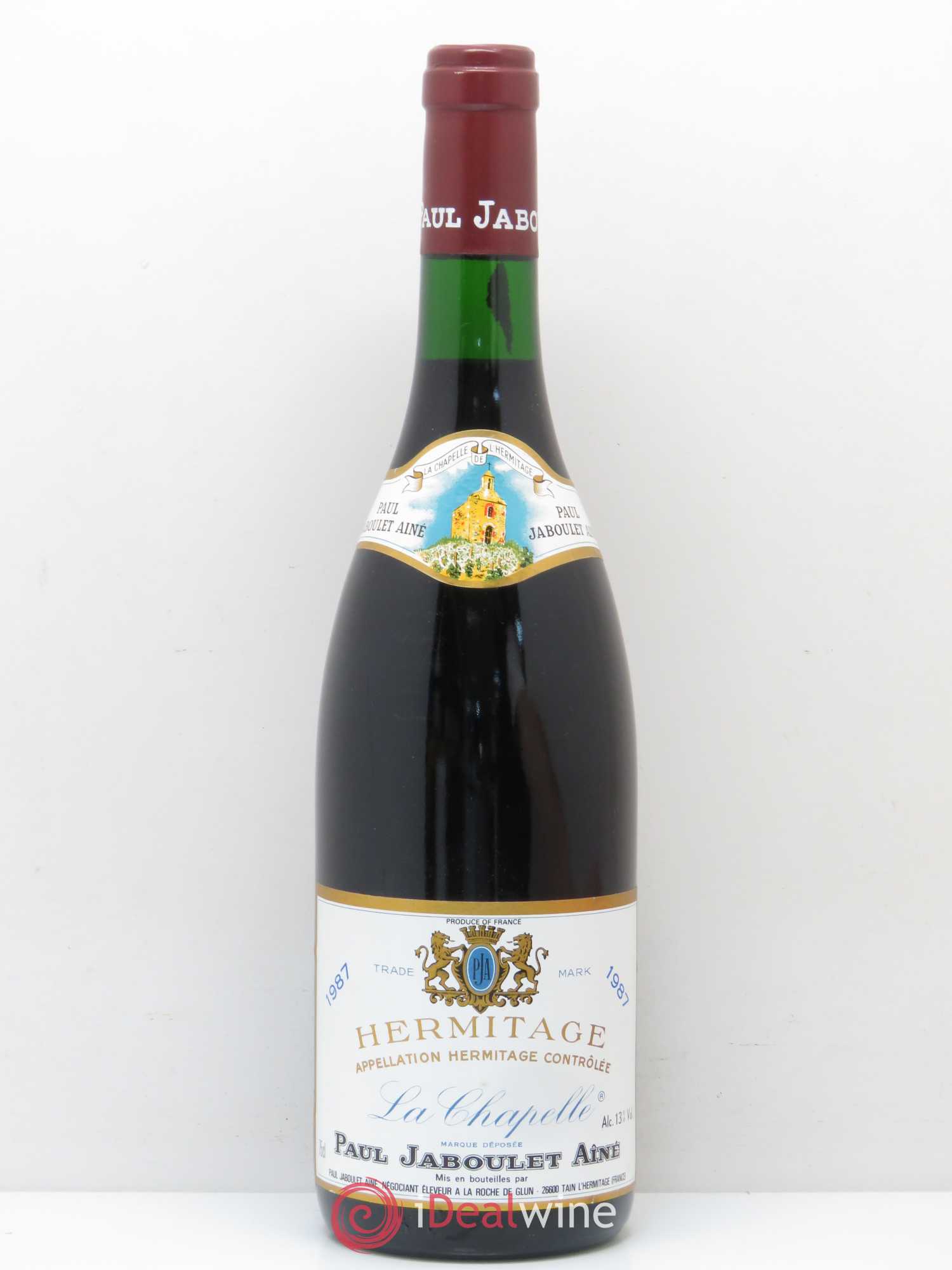 Hermitage La Chapelle Paul Jaboulet Ainé (sans prix de réserve) 1987 - Lot de 1 bouteille - 0