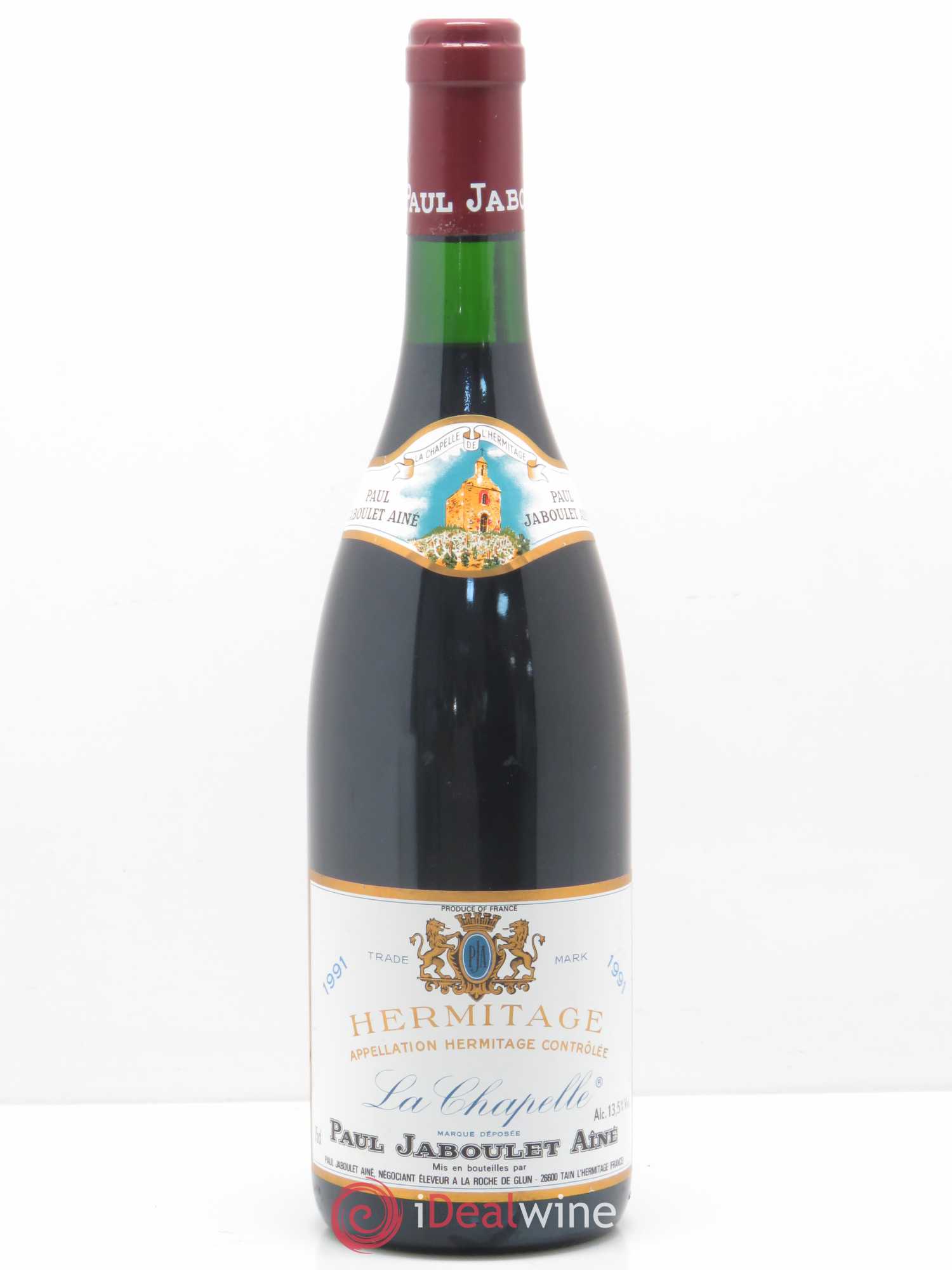 Hermitage La Chapelle Paul Jaboulet Ainé 1991 - Lot de 1 bouteille - 0