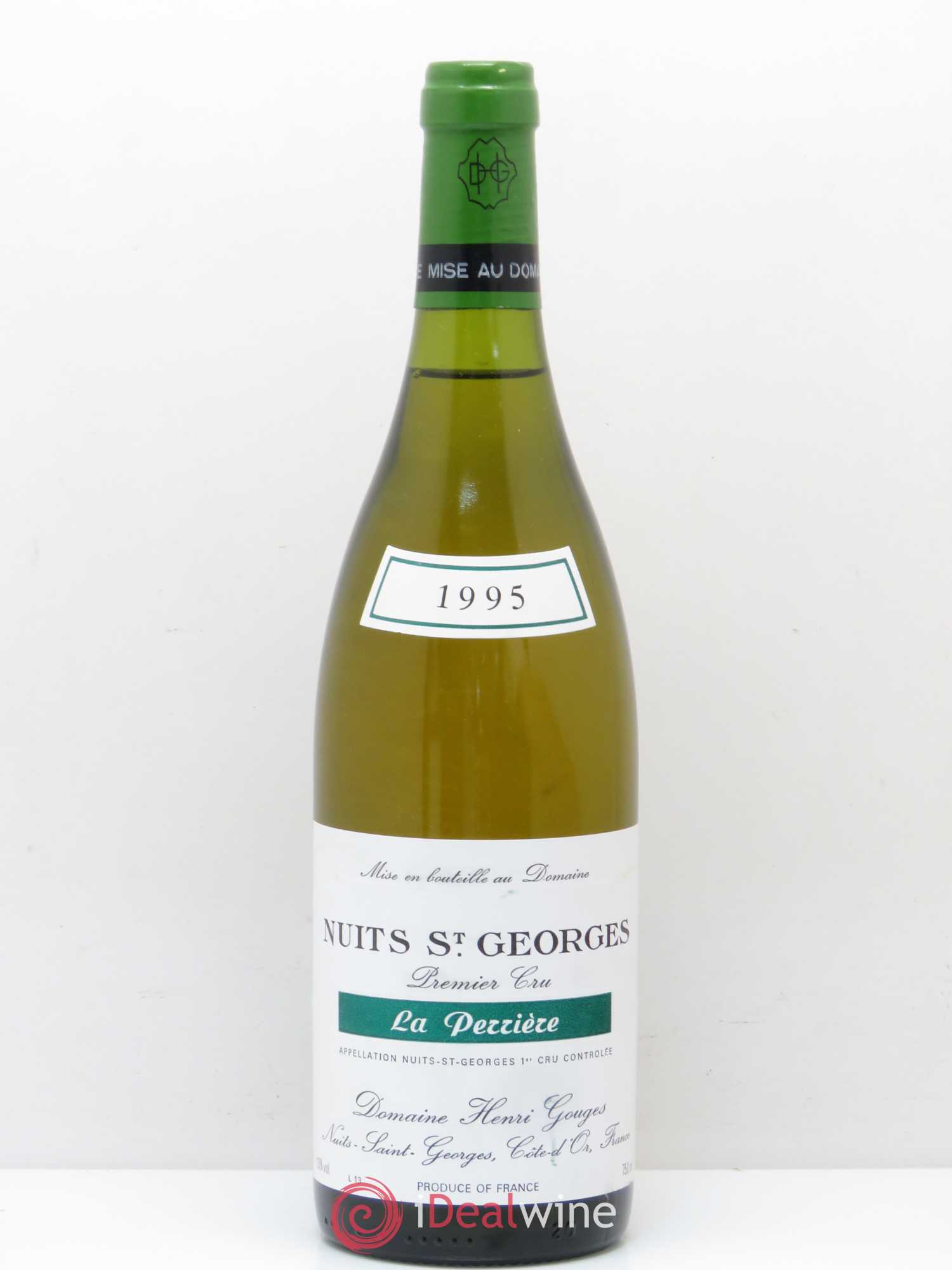 Nuits-Saint-Georges 1er Cru La Perrière Henri Gouges (ohne Mindestpreis) 1995 - Posten von 1 Flasche - 0
