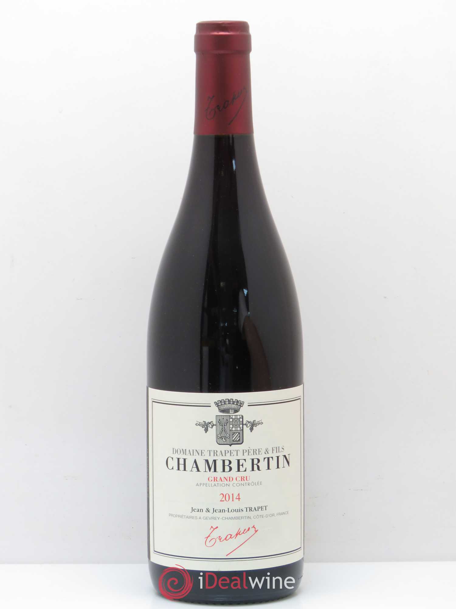 Chambertin Grand Cru Domaine Trapet (sans prix de réserve) 2014 - Lot de 1 bouteille - 0