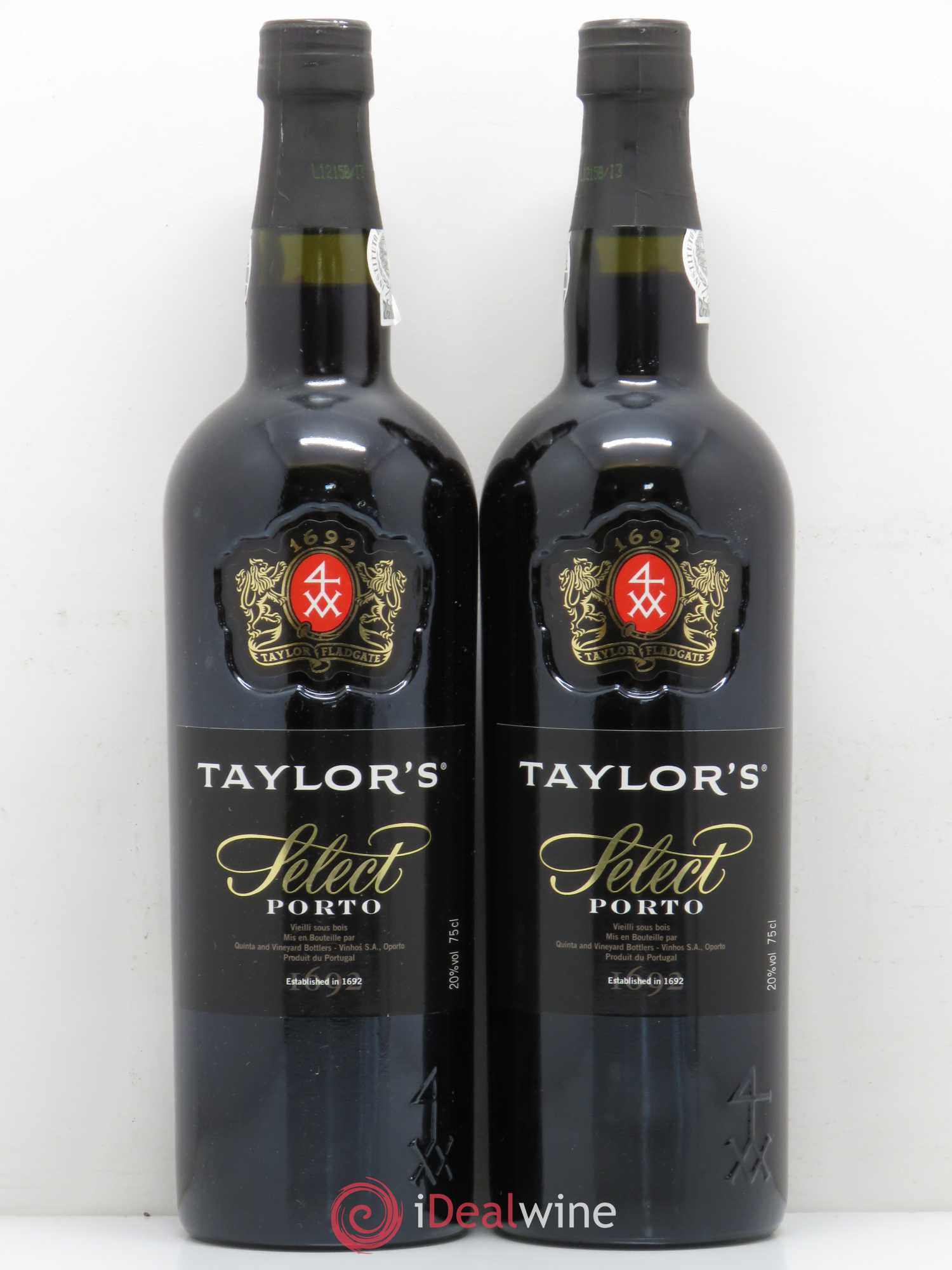 Porto Tawny Taylor's Select (sans prix de réserve) - Posten von 2 Flaschen - 0
