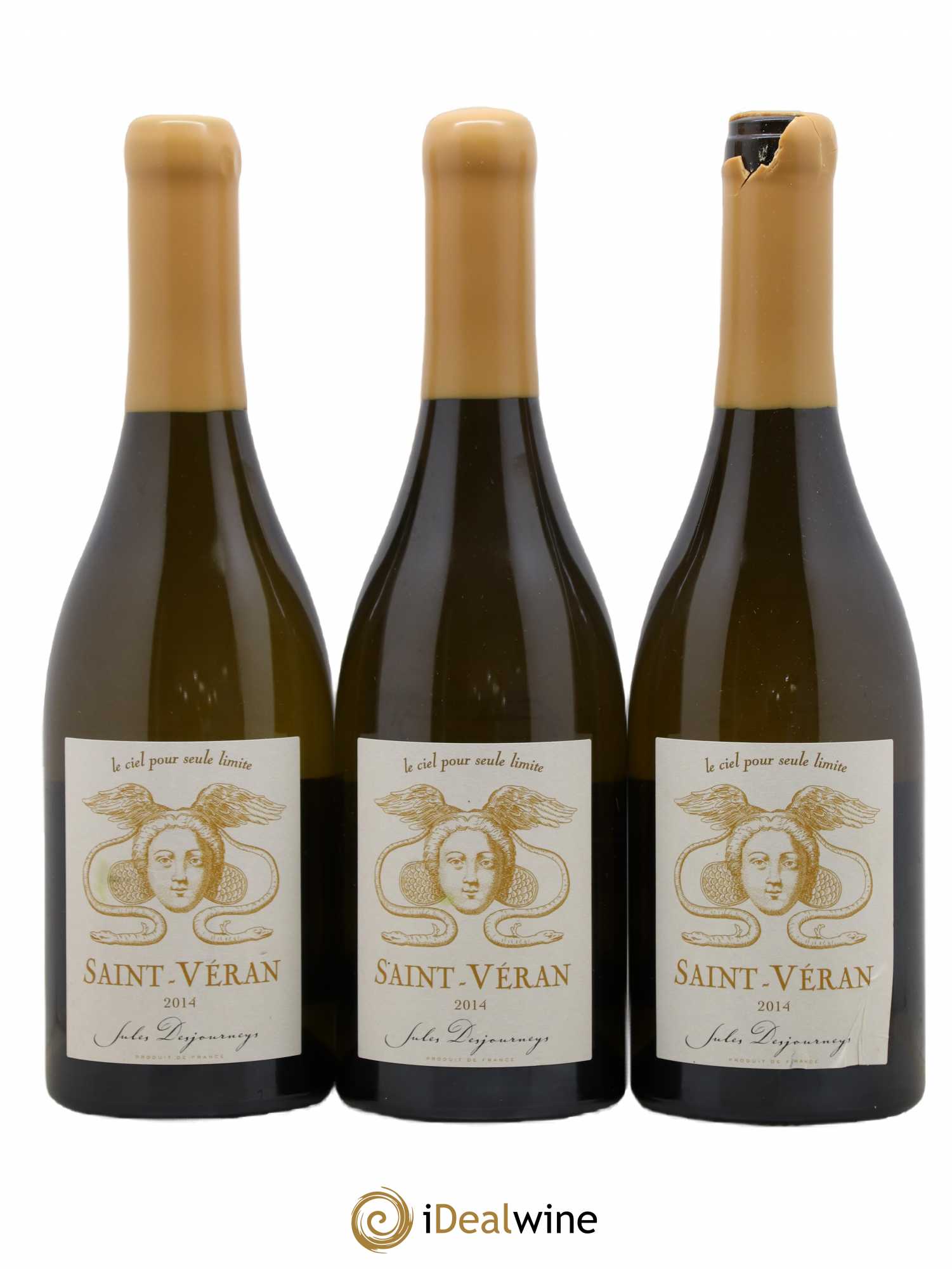 Saint-Véran Jules Desjourneys 2014 - Lot de 3 bouteilles - 0