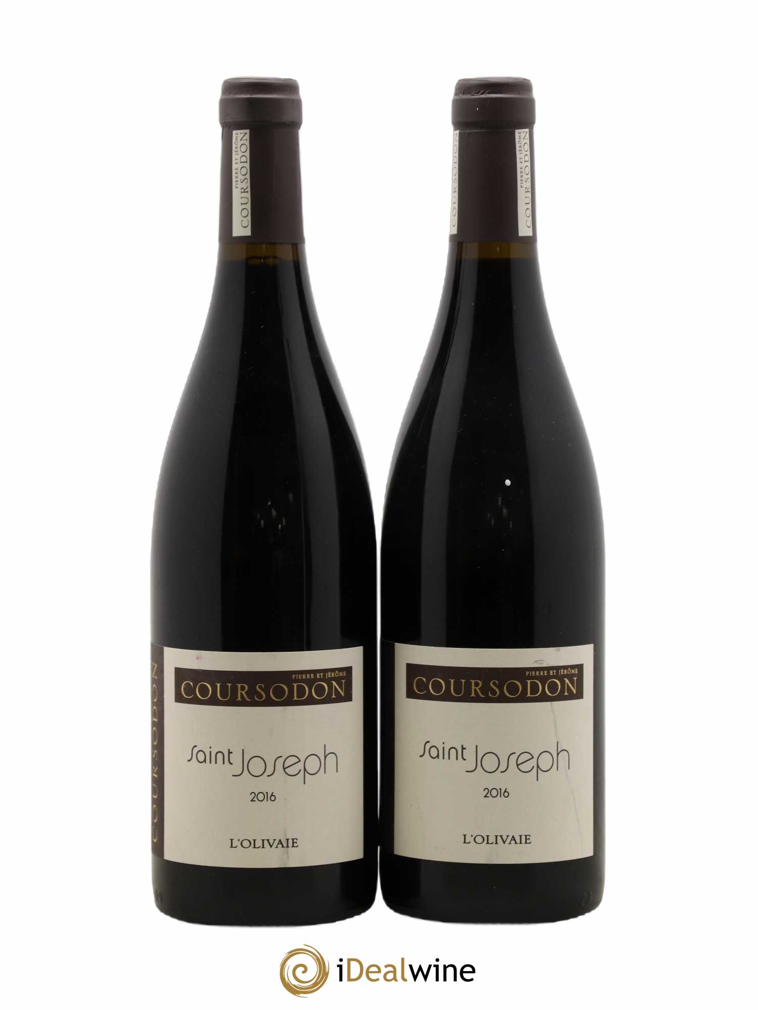 Saint-Joseph L'Olivaie Pierre et Jérôme Coursodon 2016 - Lot de 2 bouteilles - 0
