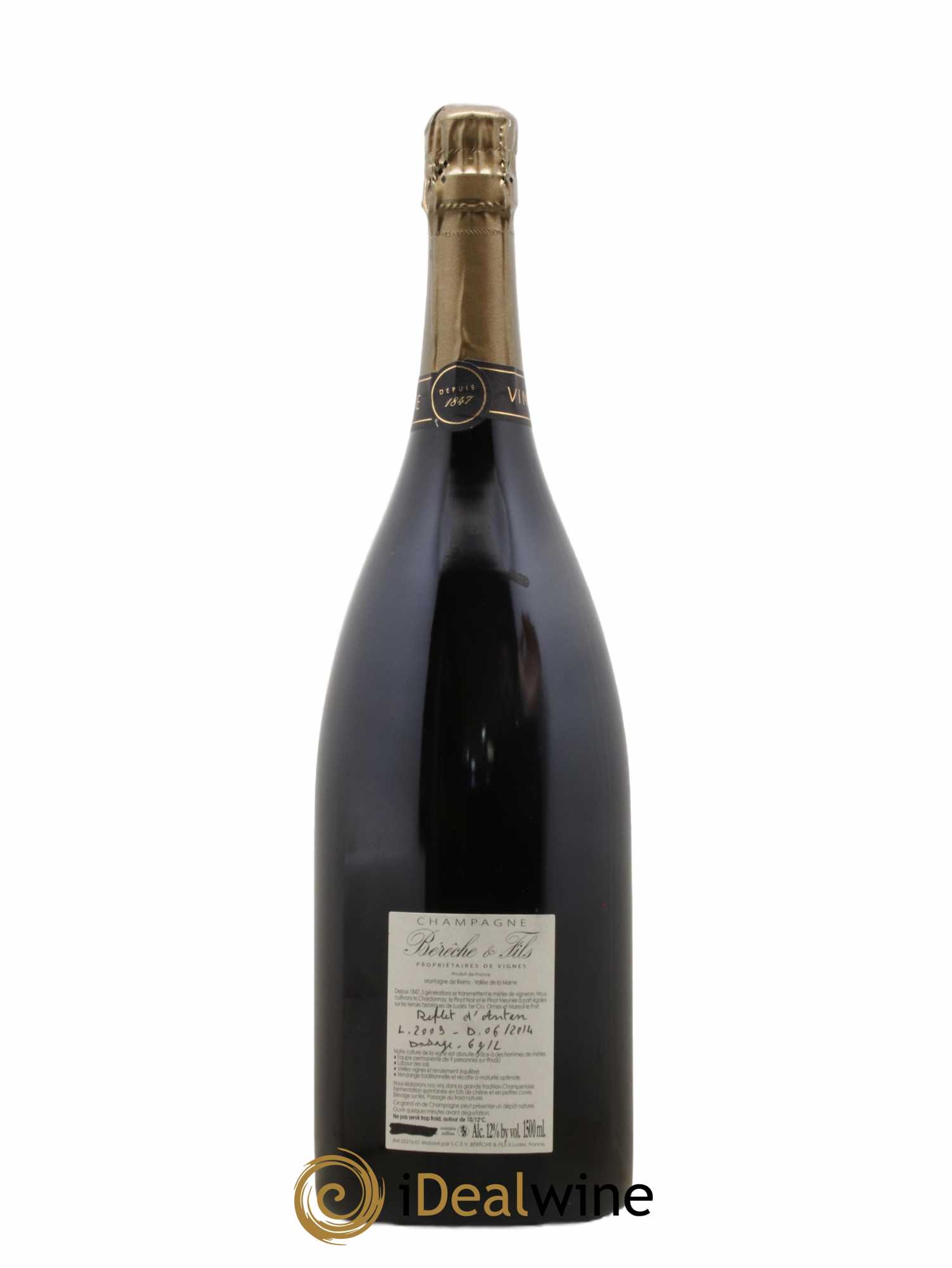 Reflet d'Antan Bérêche et Fils - Lot de 1 magnum - 1