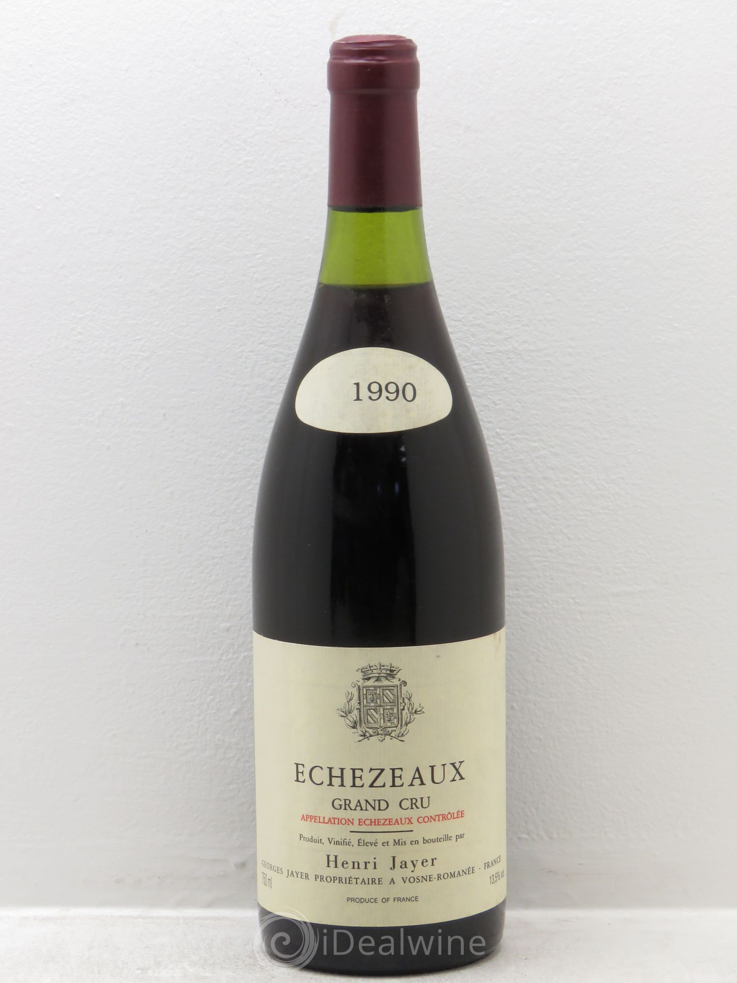 Echezeaux Grand Cru Henri Jayer 1990 - Lot de 1 bouteille - 0