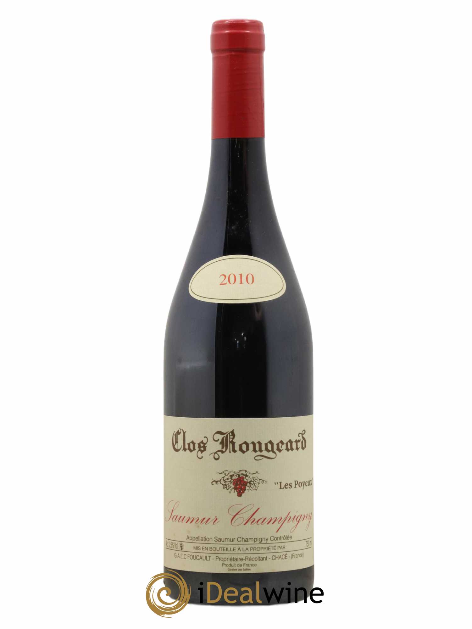 Saumur-Champigny Les Poyeux Clos Rougeard 2010 - Lot de 1 bouteille - 0