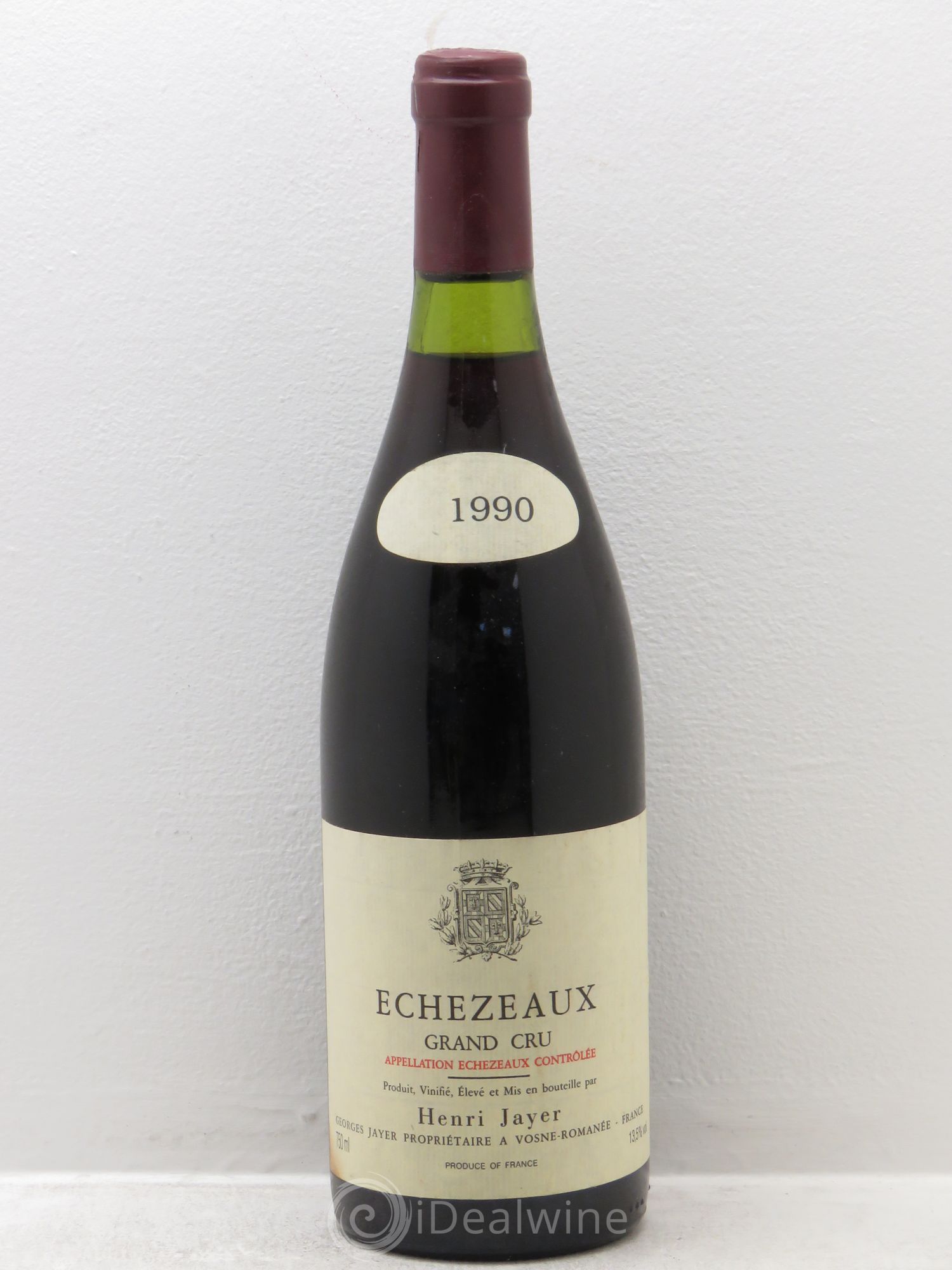 Echezeaux Grand Cru Henri Jayer 1990 - Lot de 1 bouteille - 0