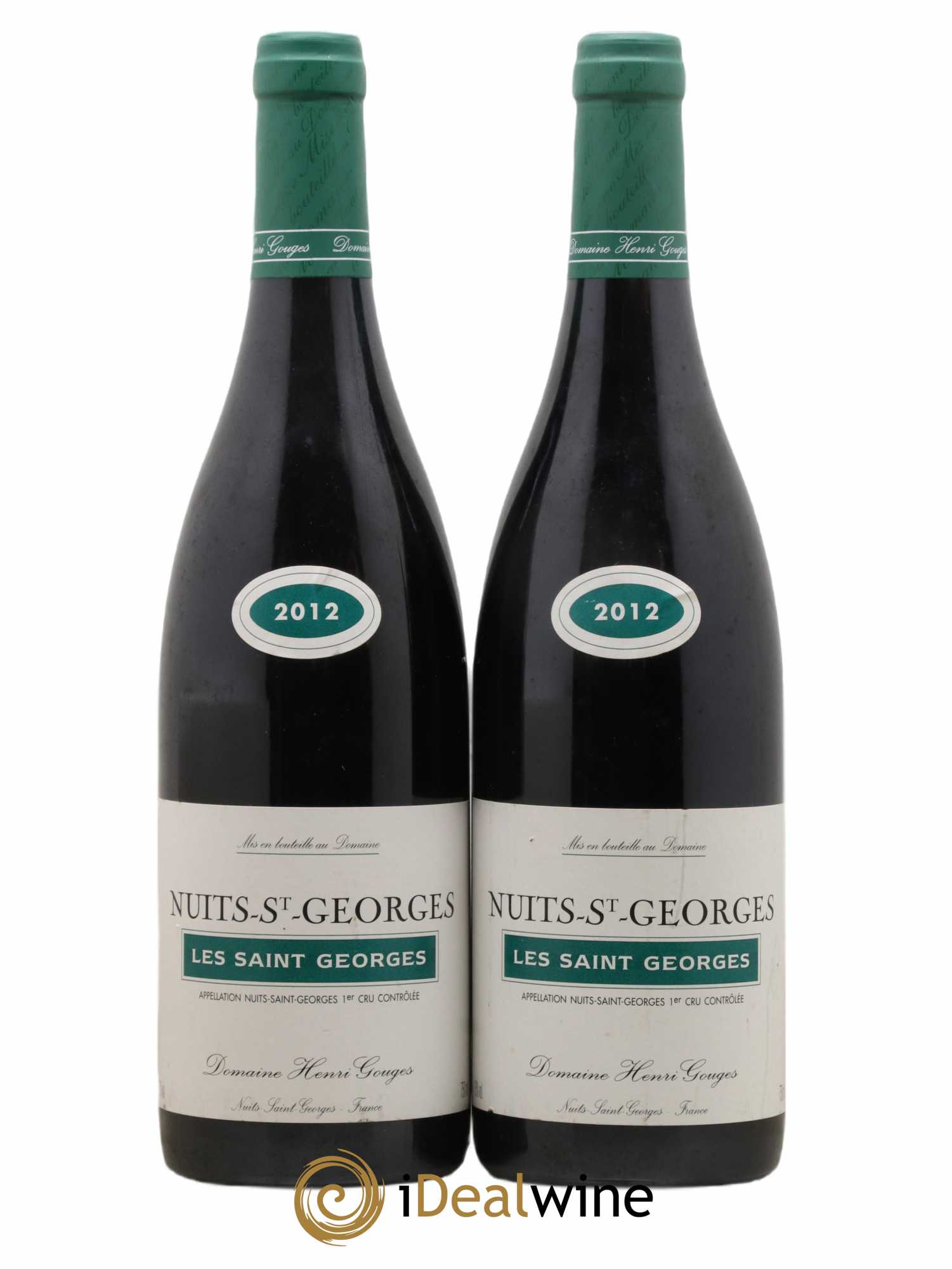 Nuits-Saint-Georges 1er Cru Les Saints Georges Henri Gouges 2012 - Posten von 2 Flaschen - 0