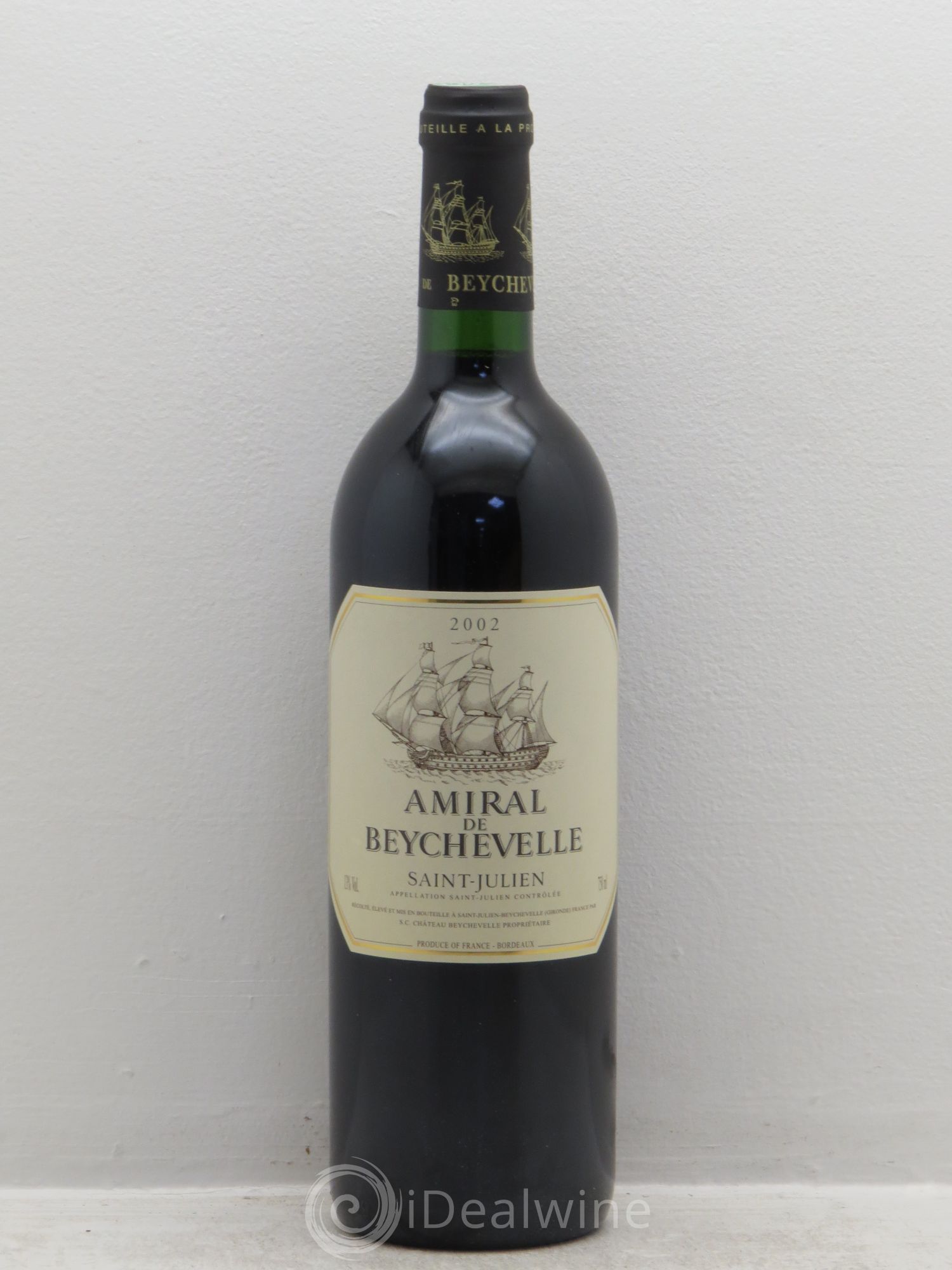 Amiral de Beychevelle Second Vin 2002 - Lot de 6 bouteilles - 0