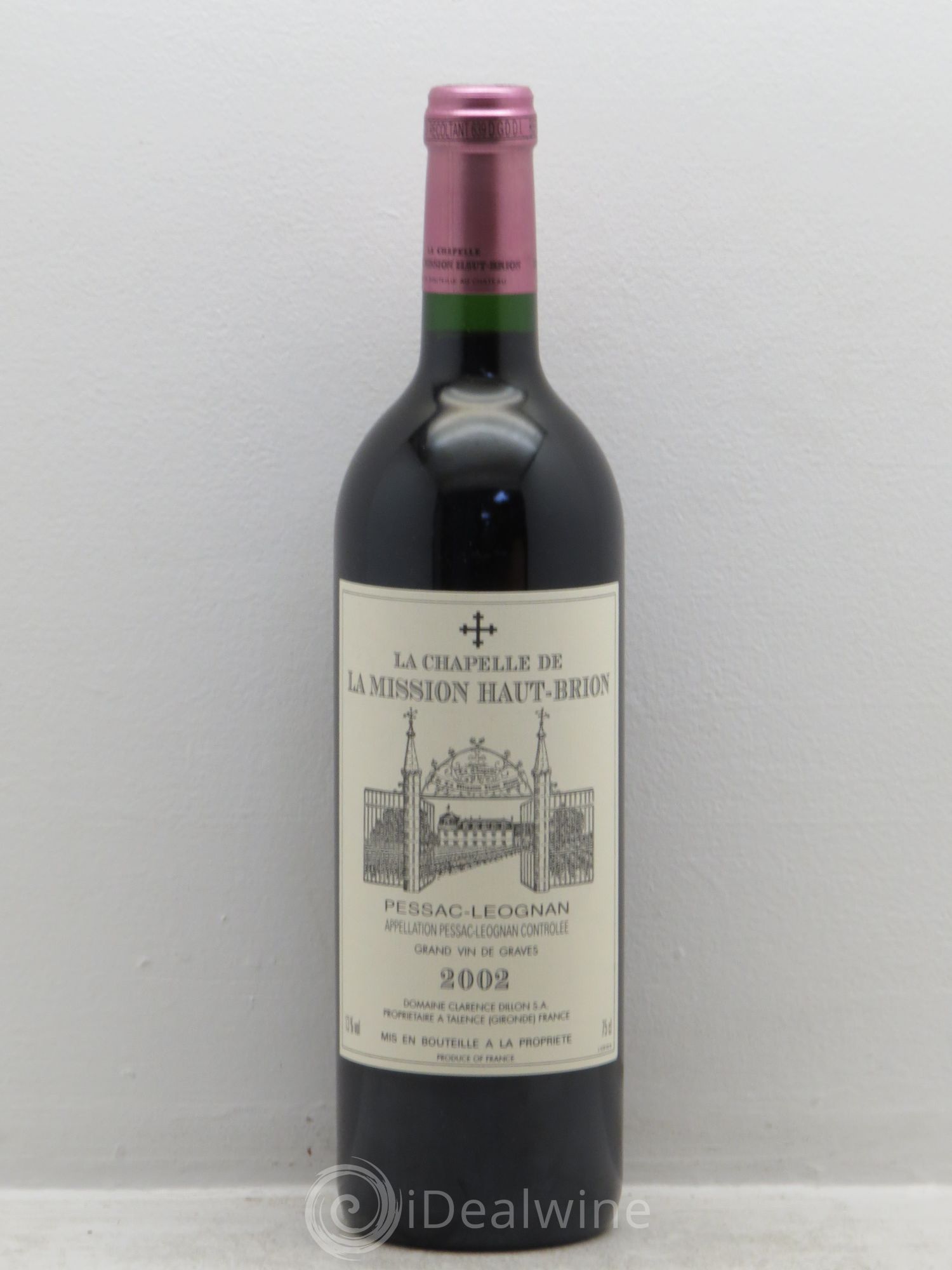 La Chapelle de La Mission Haut-Brion Second Vin 2002 - Lot de 12 bouteilles - 0