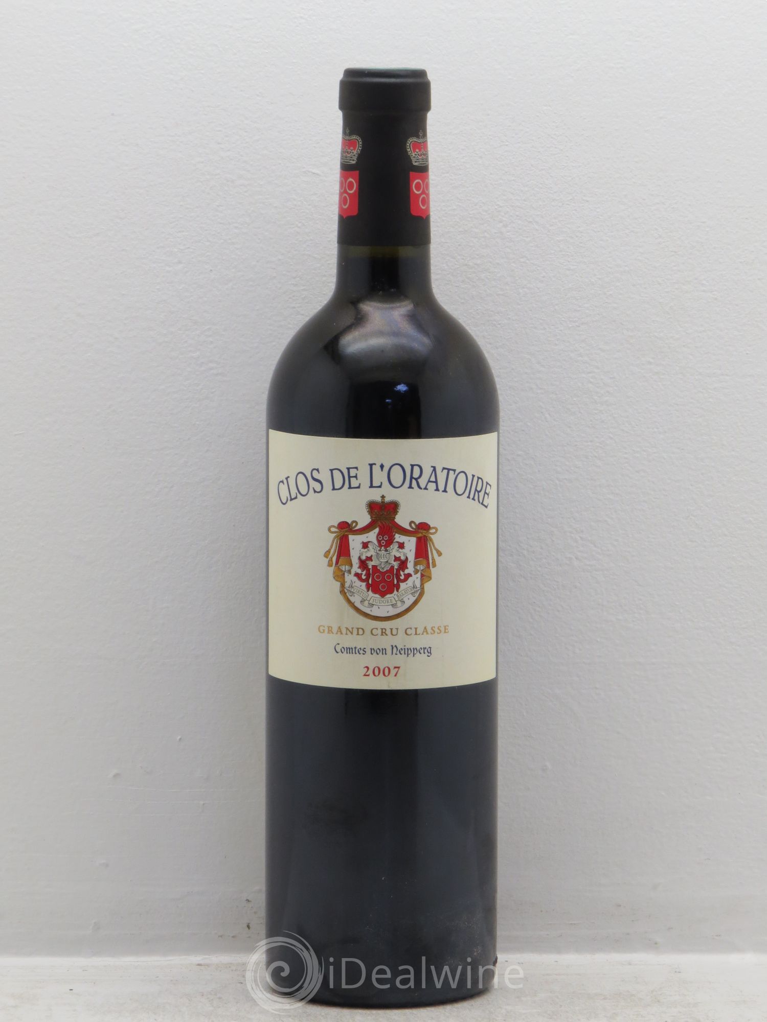 Clos de l'Oratoire Grand Cru Classé 2007 - Lot de 12 bouteilles - 0