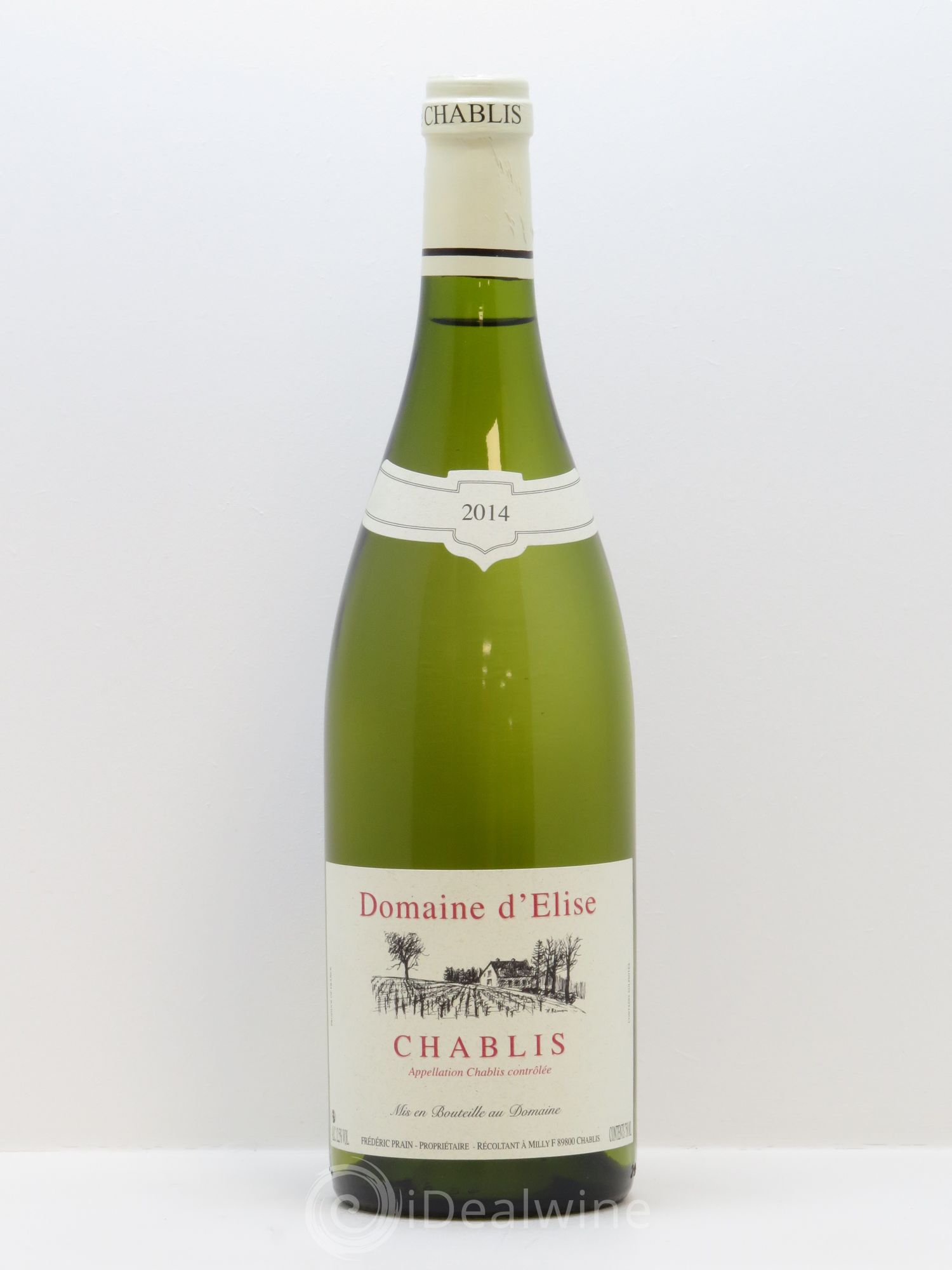 Chablis Elise (Domaine d') 2014 - Lot de 1 bouteille - 0