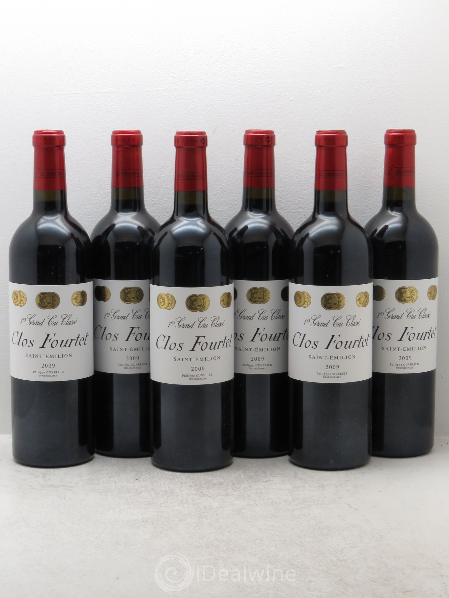 Clos Fourtet 1er Grand Cru Classé B 2009 - Lot de 6 bouteilles - 0