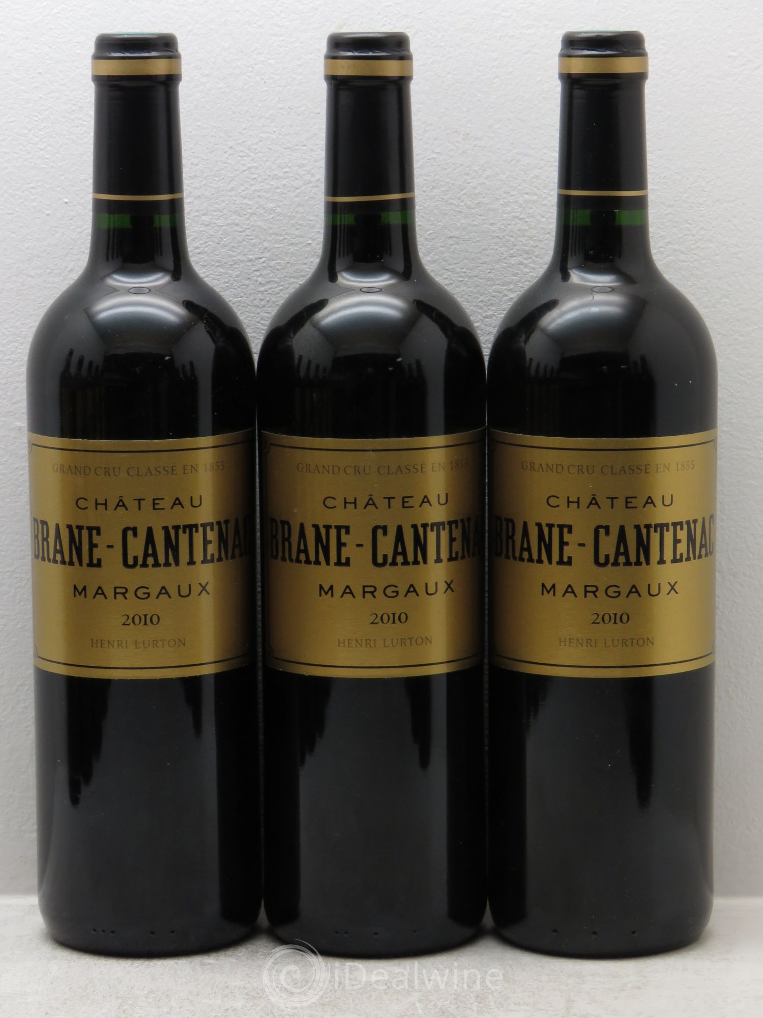 Château Brane Cantenac 2ème Grand Cru Classé 2010 - Lot de 12 bouteilles - 1