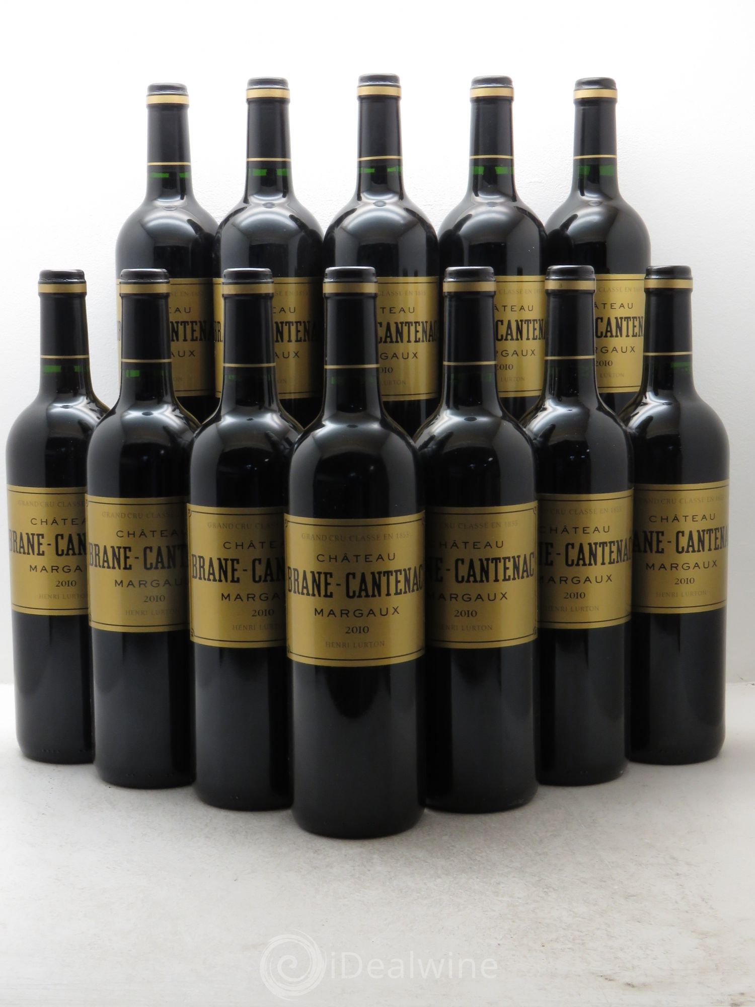 Château Brane Cantenac 2ème Grand Cru Classé 2010 - Lot de 12 bouteilles - 0