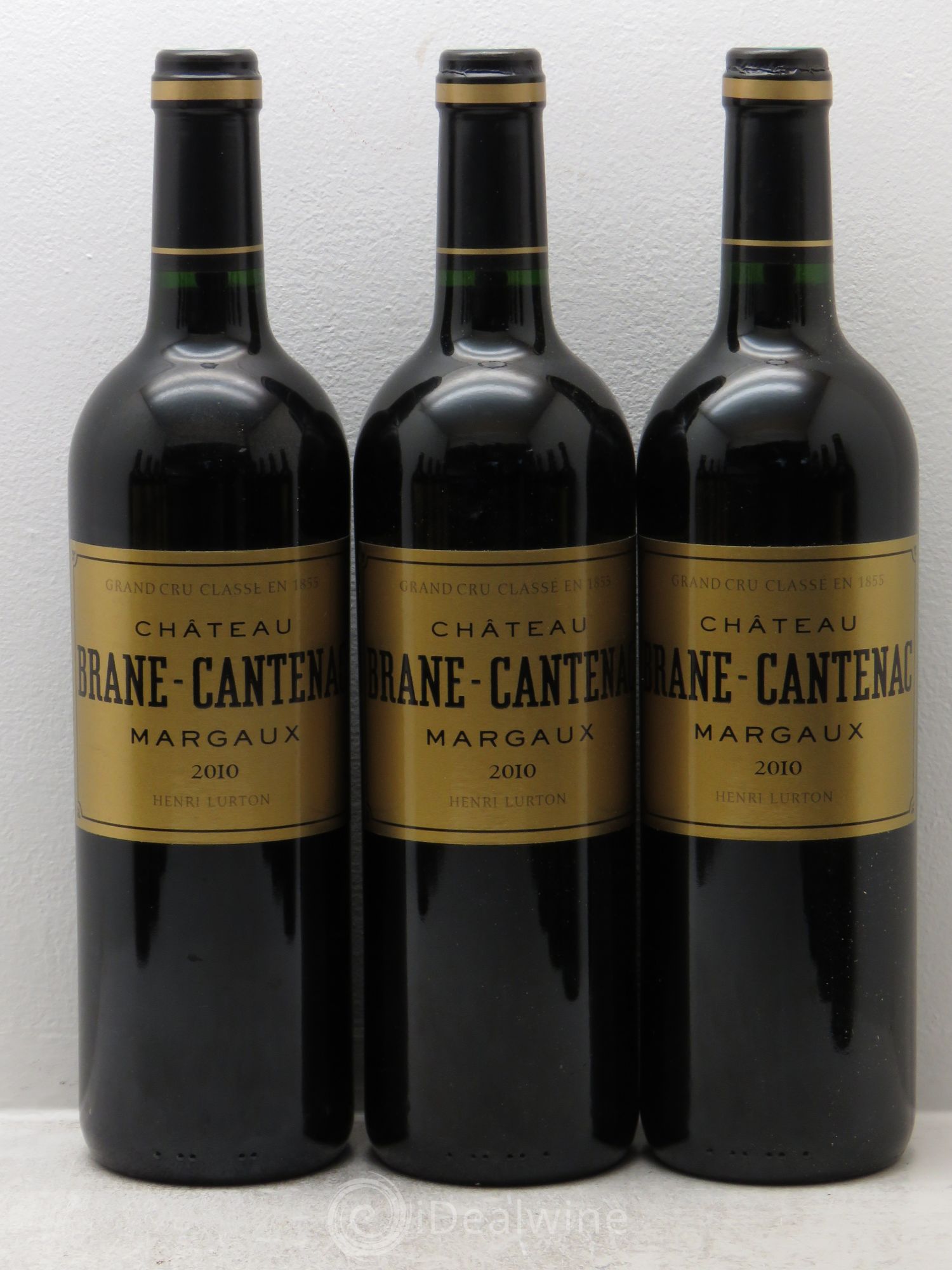 Château Brane Cantenac 2ème Grand Cru Classé 2010 - Lot de 12 bouteilles - 1
