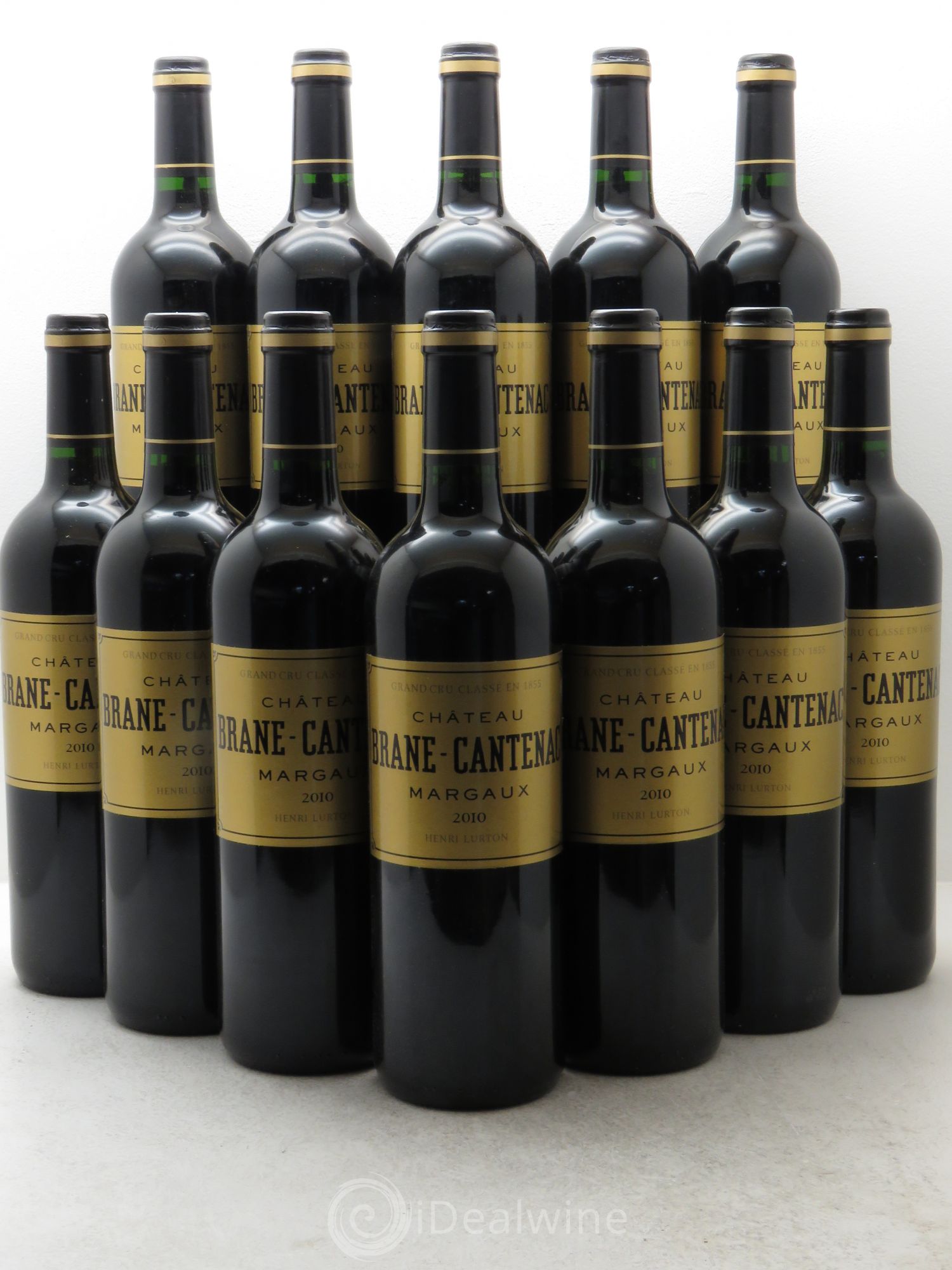 Château Brane Cantenac 2ème Grand Cru Classé 2010 - Lot de 12 bouteilles - 0