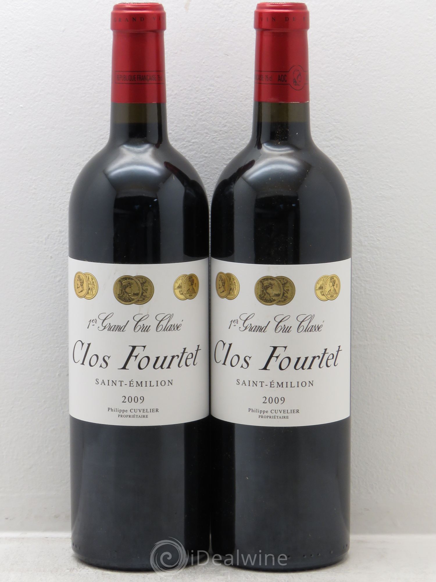 Clos Fourtet 1er Grand Cru Classé B 2009 - Lot de 2 bouteilles - 0