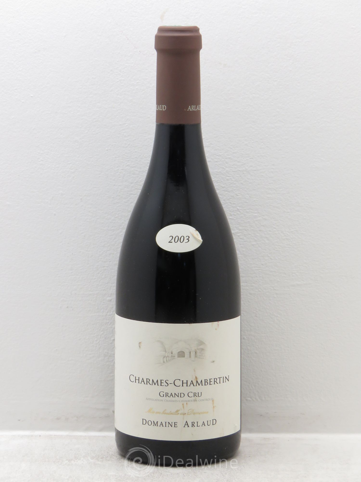 Charmes-Chambertin Grand Cru Arlaud 2003 - Lot de 1 bouteille - 0