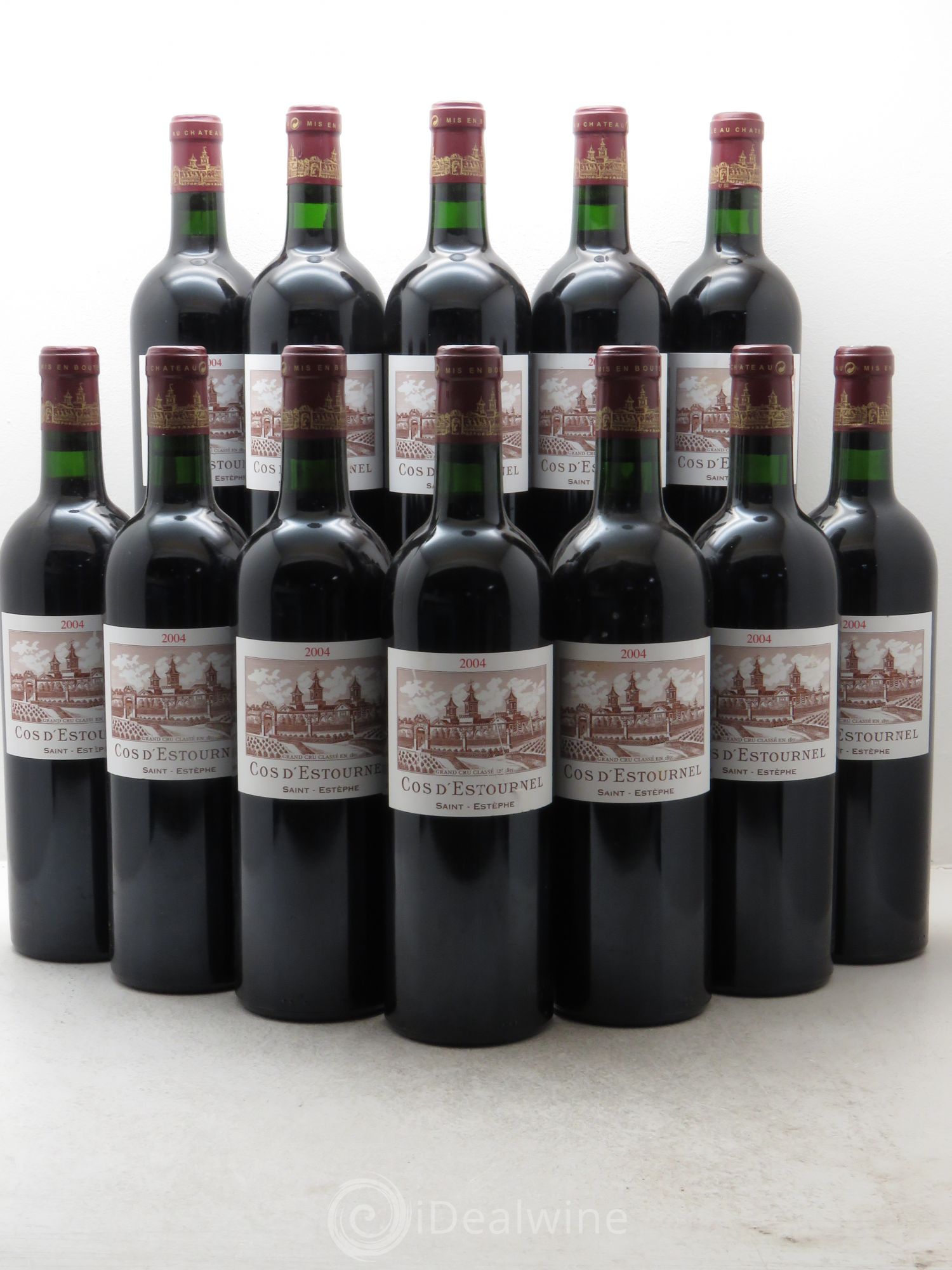 Cos d'Estournel 2ème Grand Cru Classé 2004 - Lot de 12 bouteilles - 0