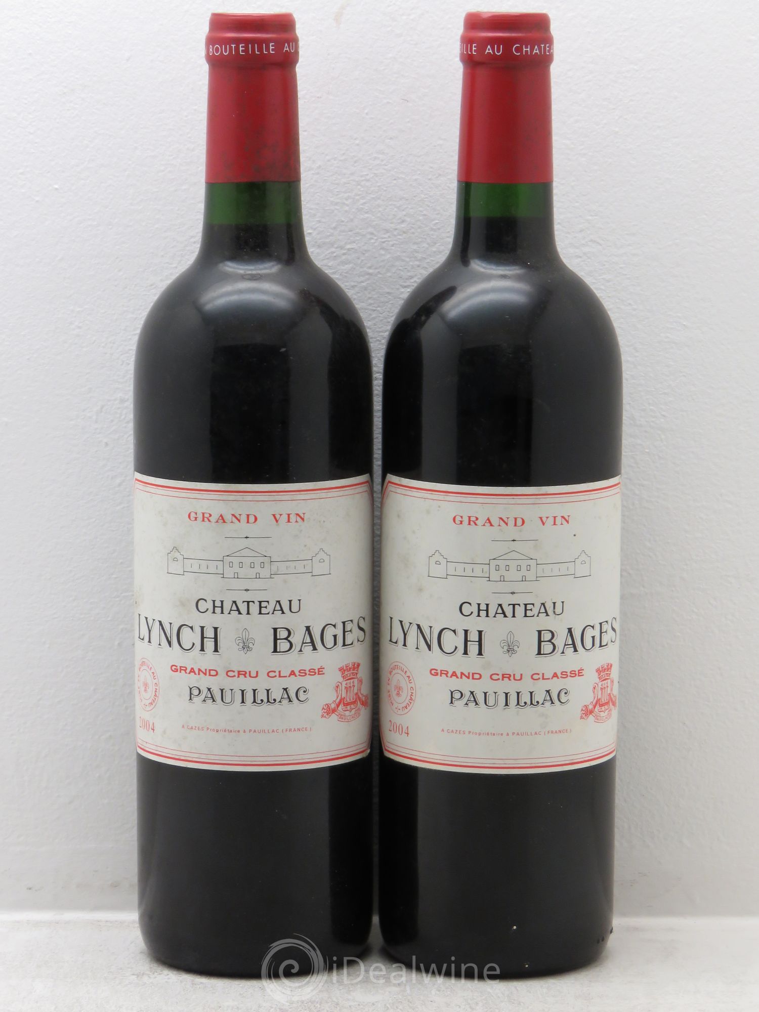 Château Lynch Bages 5ème Grand Cru Classé 2004 - Lot de 2 bouteilles - 0
