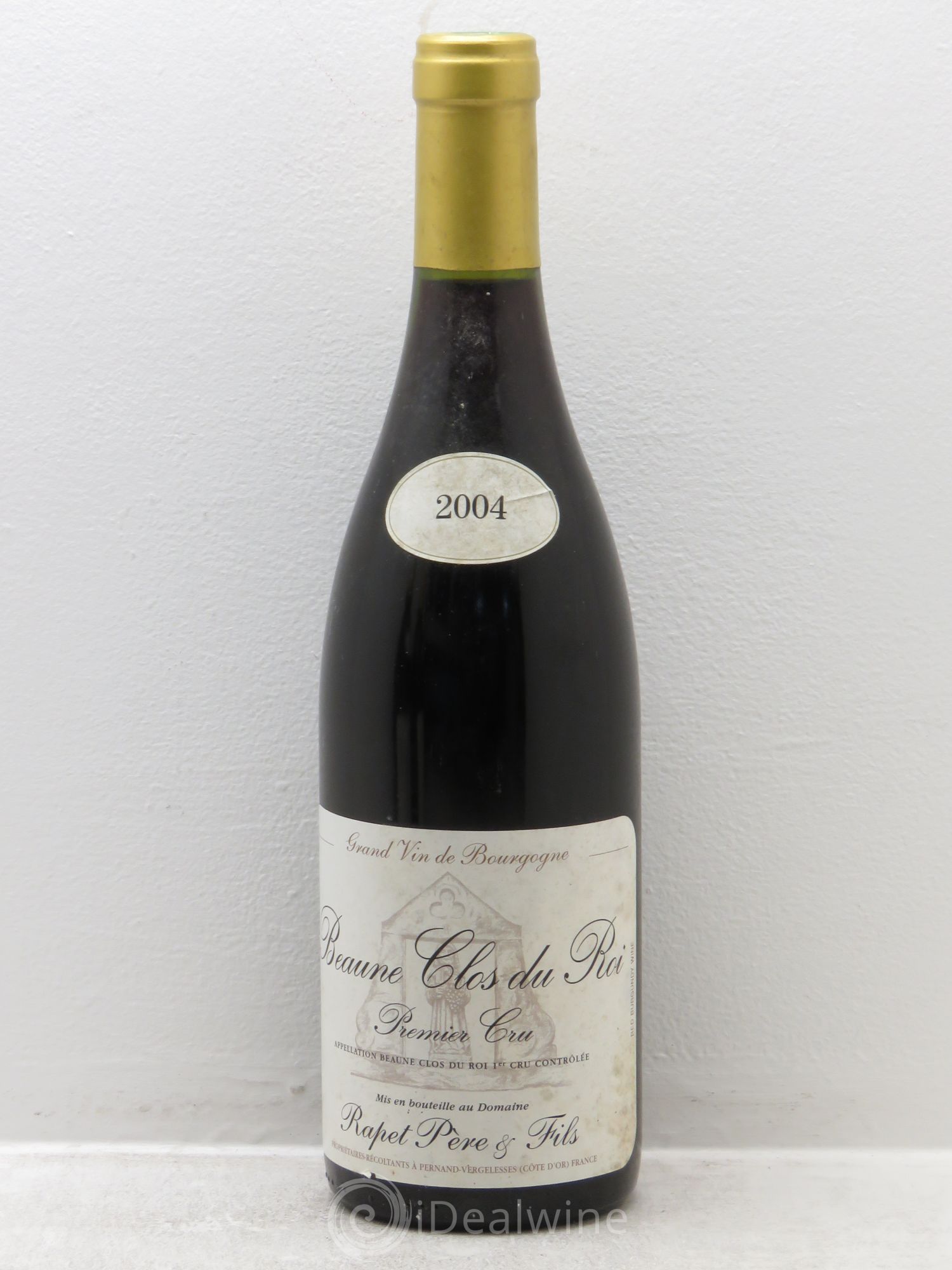 Beaune 1er Cru Rapet père et fils 2004 - Posten von 6 Flaschen - 0