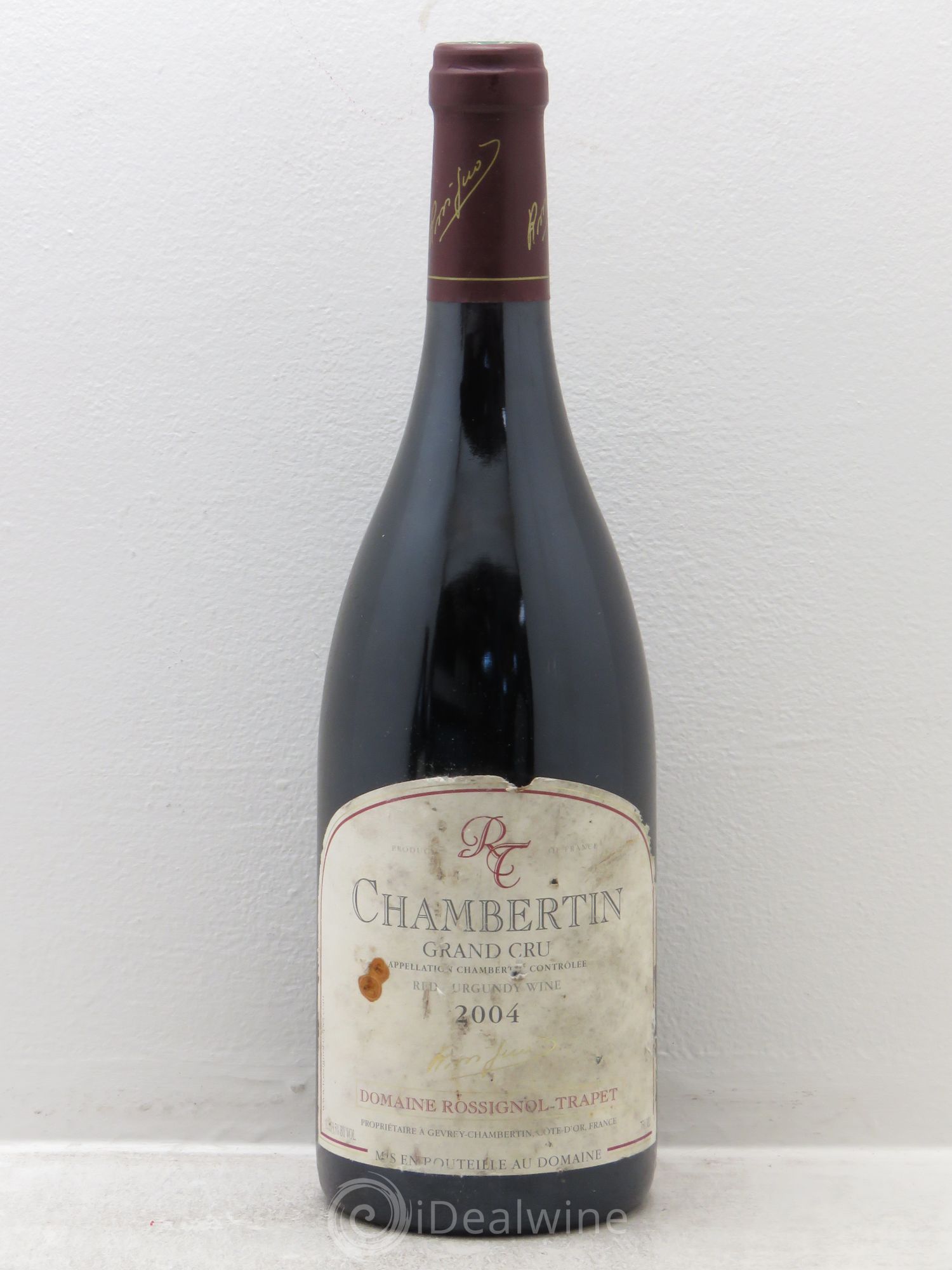 Chambertin Grand Cru Rossignol-Trapet (Domaine) 2004 - Lot de 6 bouteilles - 0