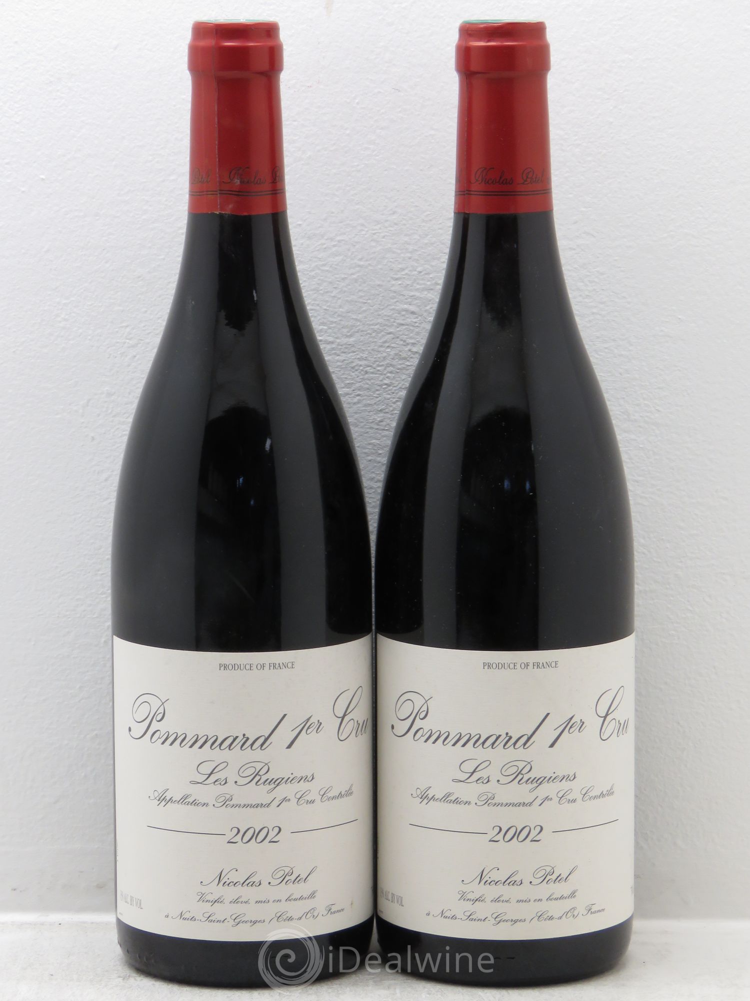 Pommard 1er Cru Potel 2002 - Lot de 2 bouteilles - 0