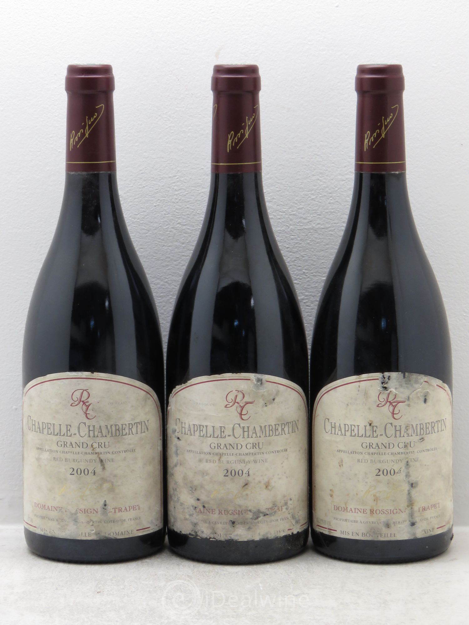 Chapelle-Chambertin Grand Cru Rossignol-Trapet (Domaine) 2004 - Lot de 3 bouteilles - 0