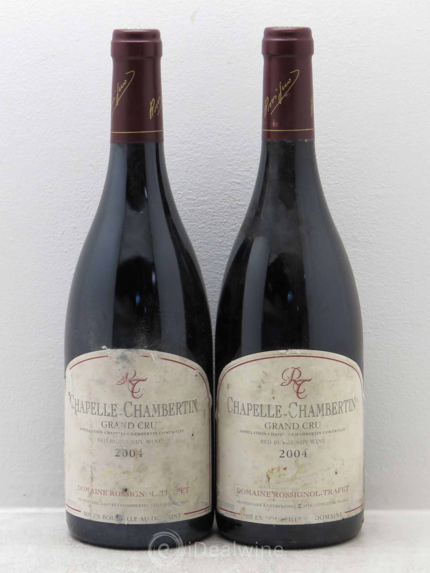 Chapelle-Chambertin Grand Cru Rossignol-Trapet (Domaine) 2004 - Lot de 2 bouteilles - 0