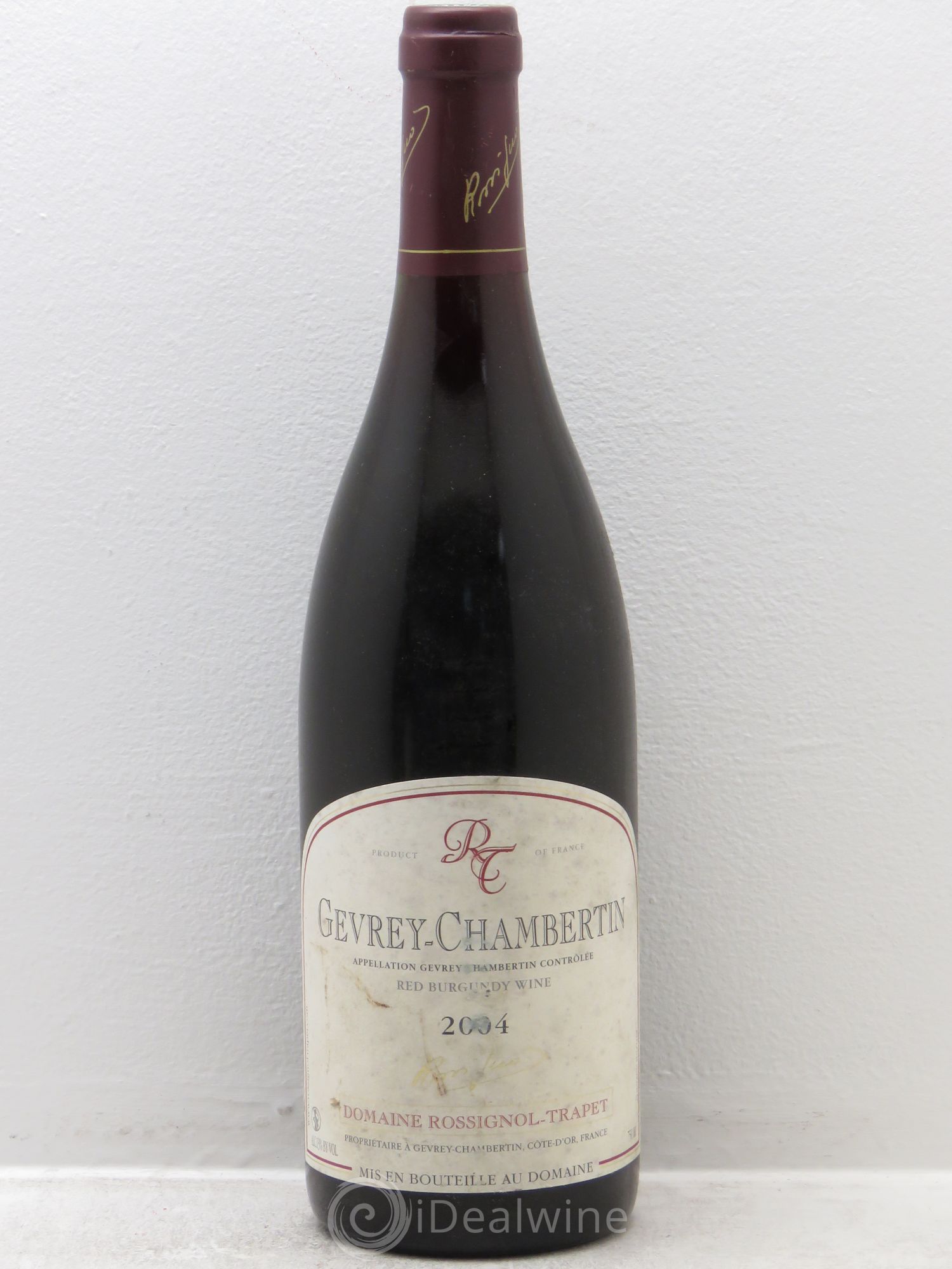 Gevrey-Chambertin Domaine Rossignol-Trapet 2004 - Posten von 6 Flaschen - 0