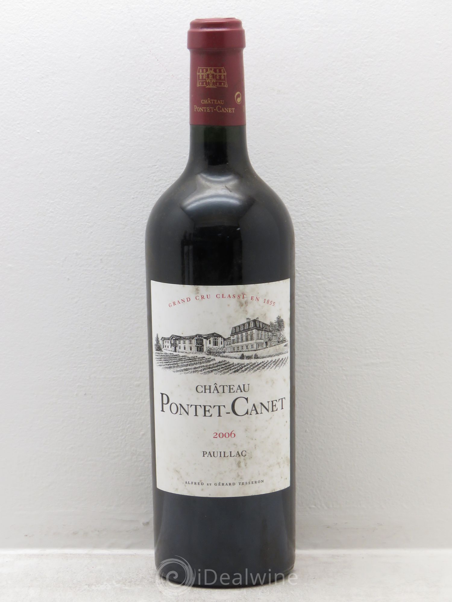 Château Pontet Canet 5ème Grand Cru Classé 2006 - Lot de 6 bouteilles - 0