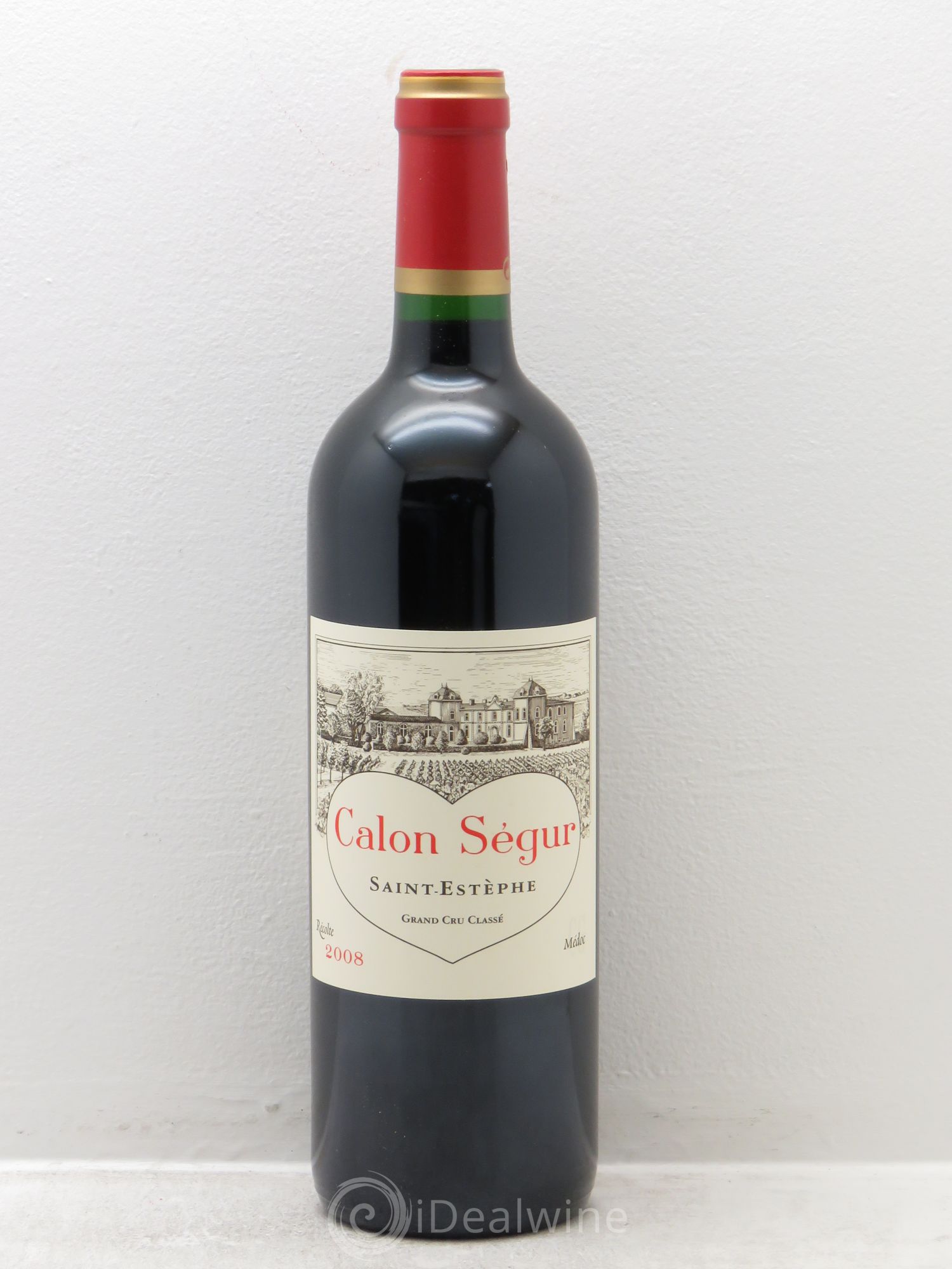 Château Calon Ségur 3ème Grand Cru Classé 2008 - Lot de 12 bouteilles - 0