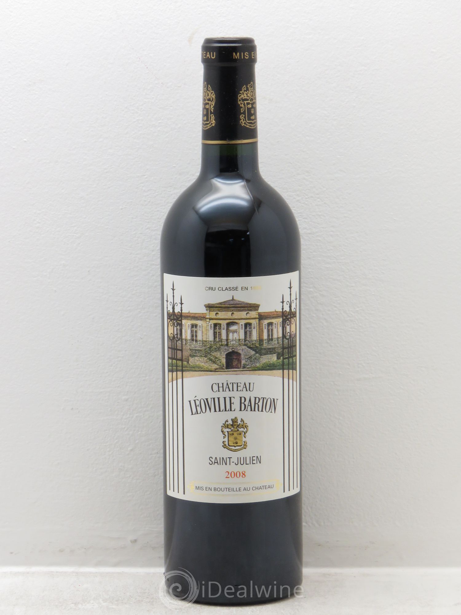 Château Léoville Barton 2ème Grand Cru Classé 2008 - Lot de 12 bouteilles - 0
