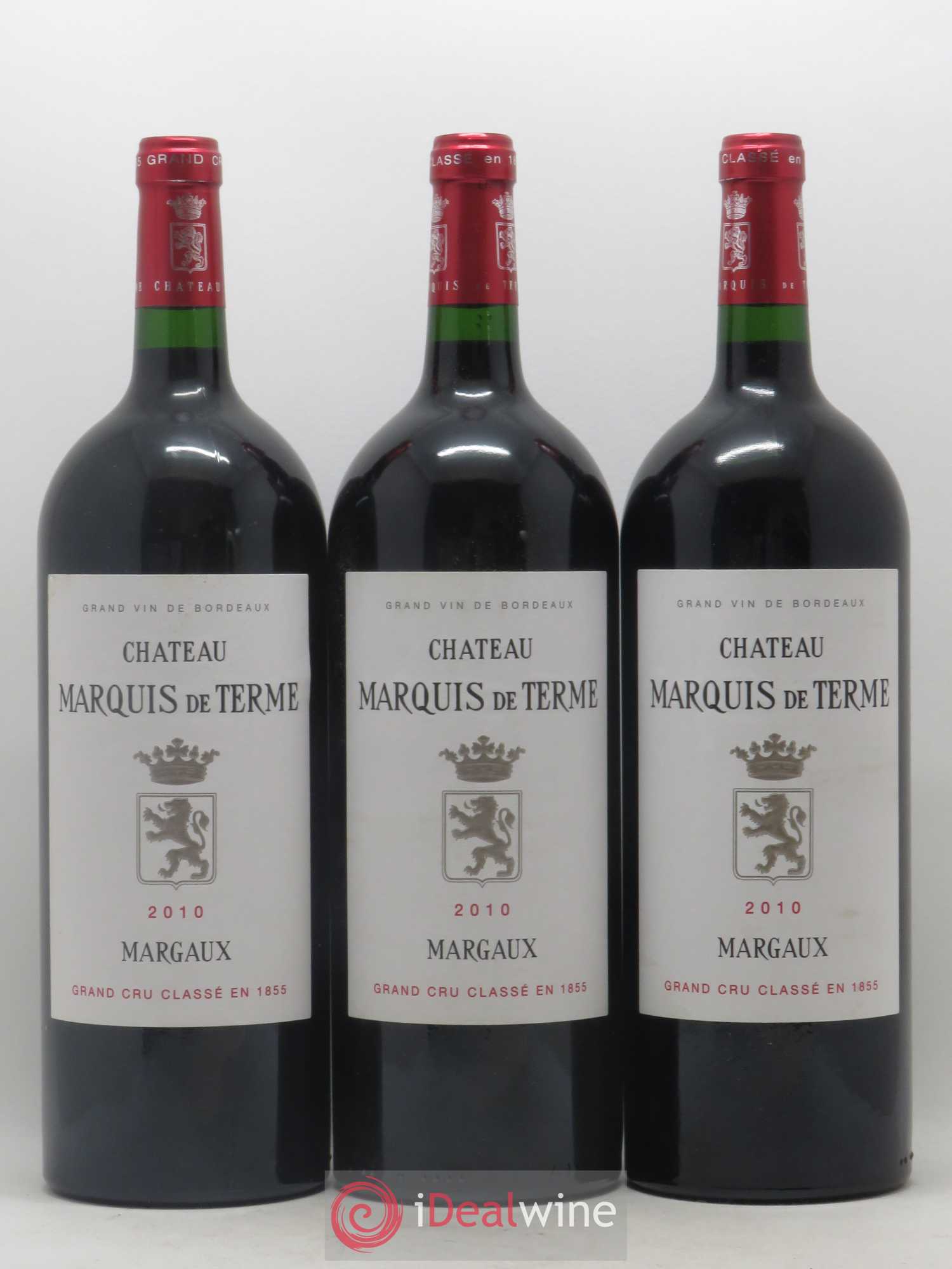 Château Marquis de Terme 4ème Grand Cru Classé 2010 - Lot de 6 magnums - 2