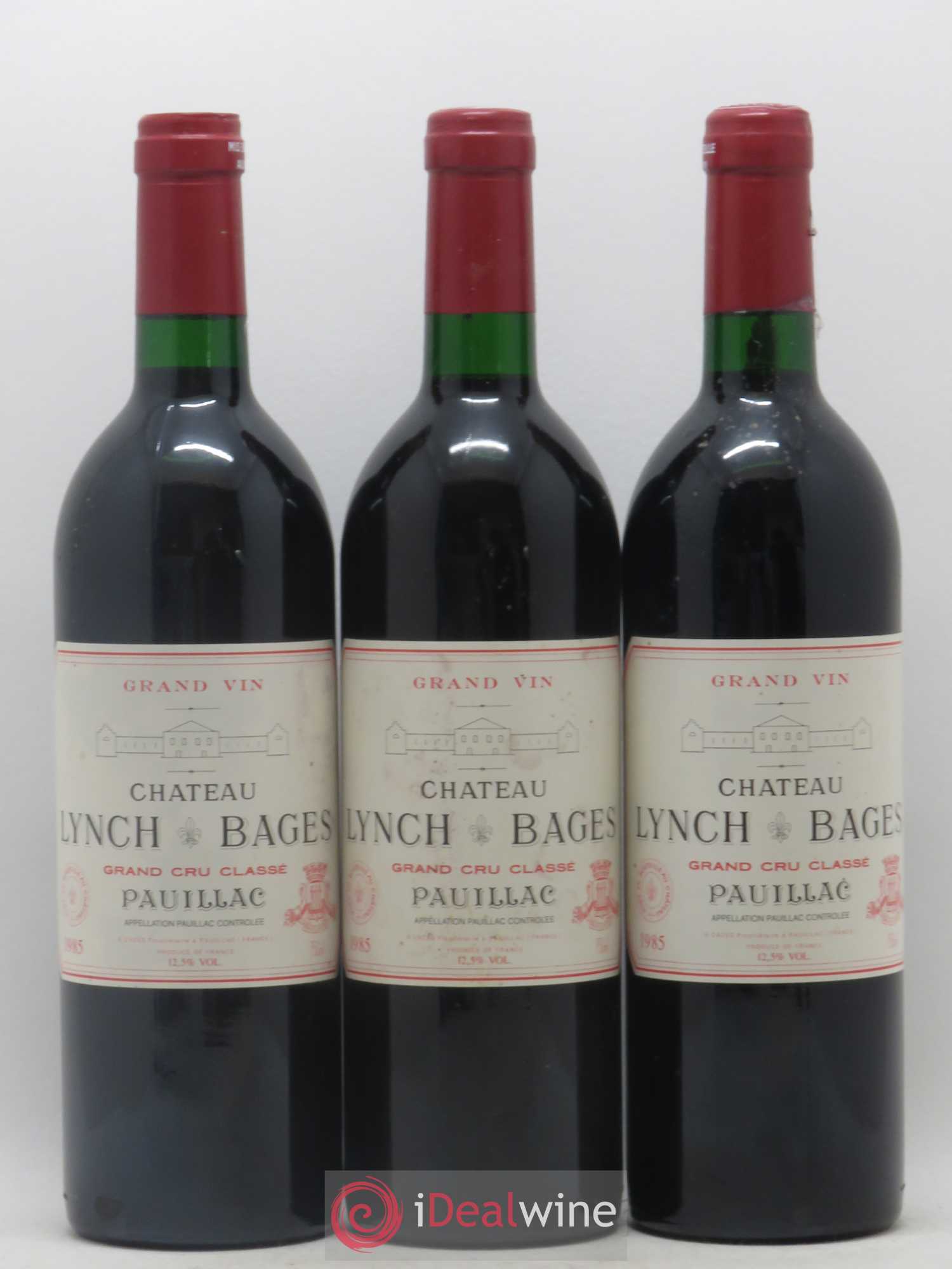 Château Lynch Bages 5ème Grand Cru Classé 1985 - Lot de 6 bouteilles - 2