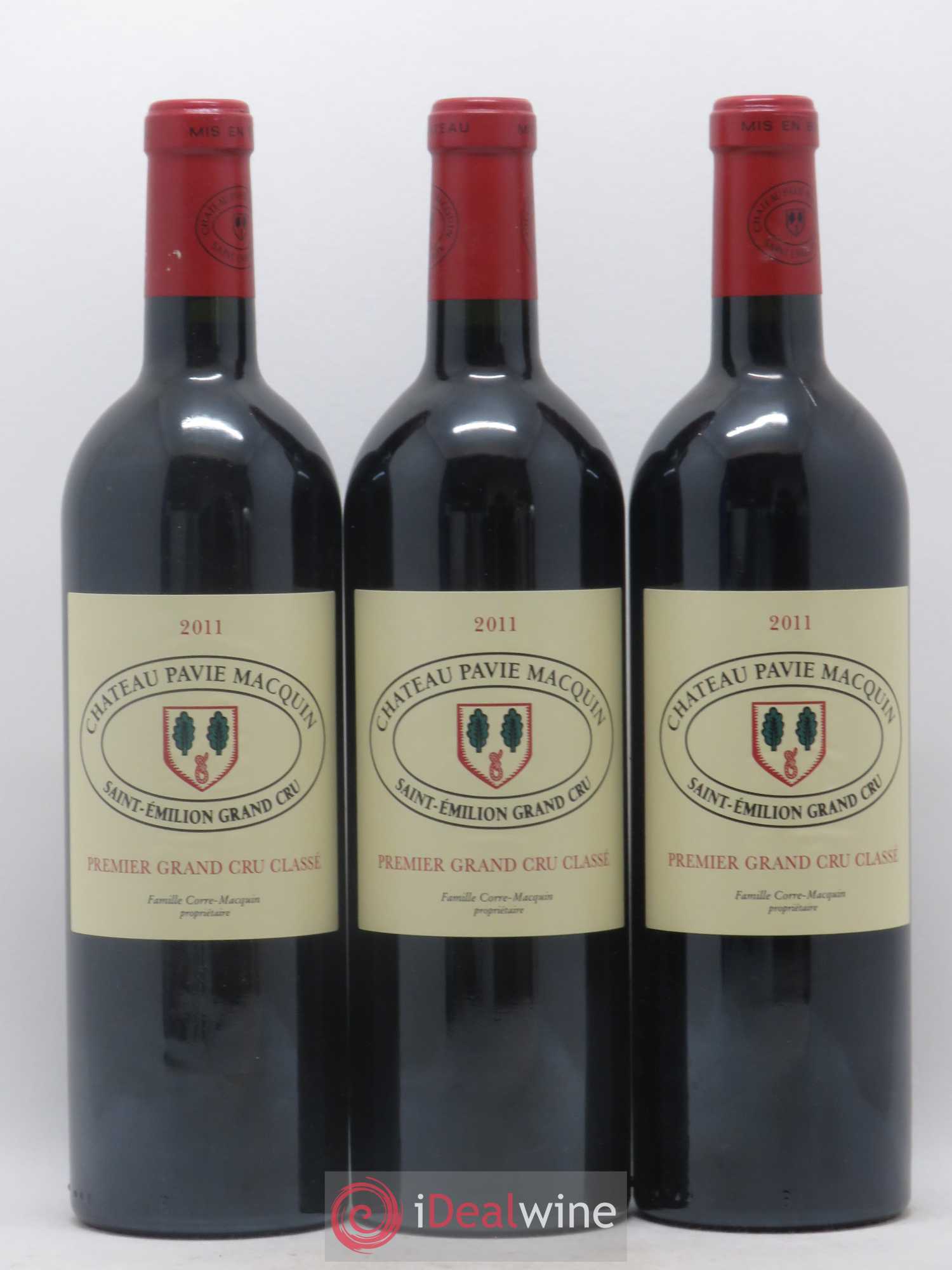 Château Pavie Macquin 1er Grand Cru Classé B 2011 - Lot de 6 bouteilles - 1