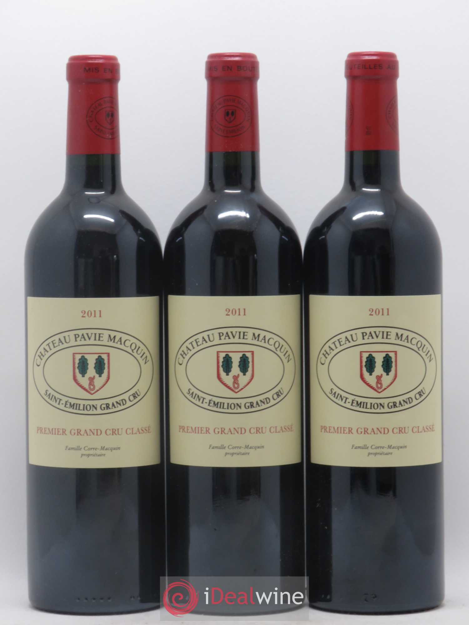 Château Pavie Macquin 1er Grand Cru Classé B 2011 - Lot de 6 bouteilles - 1